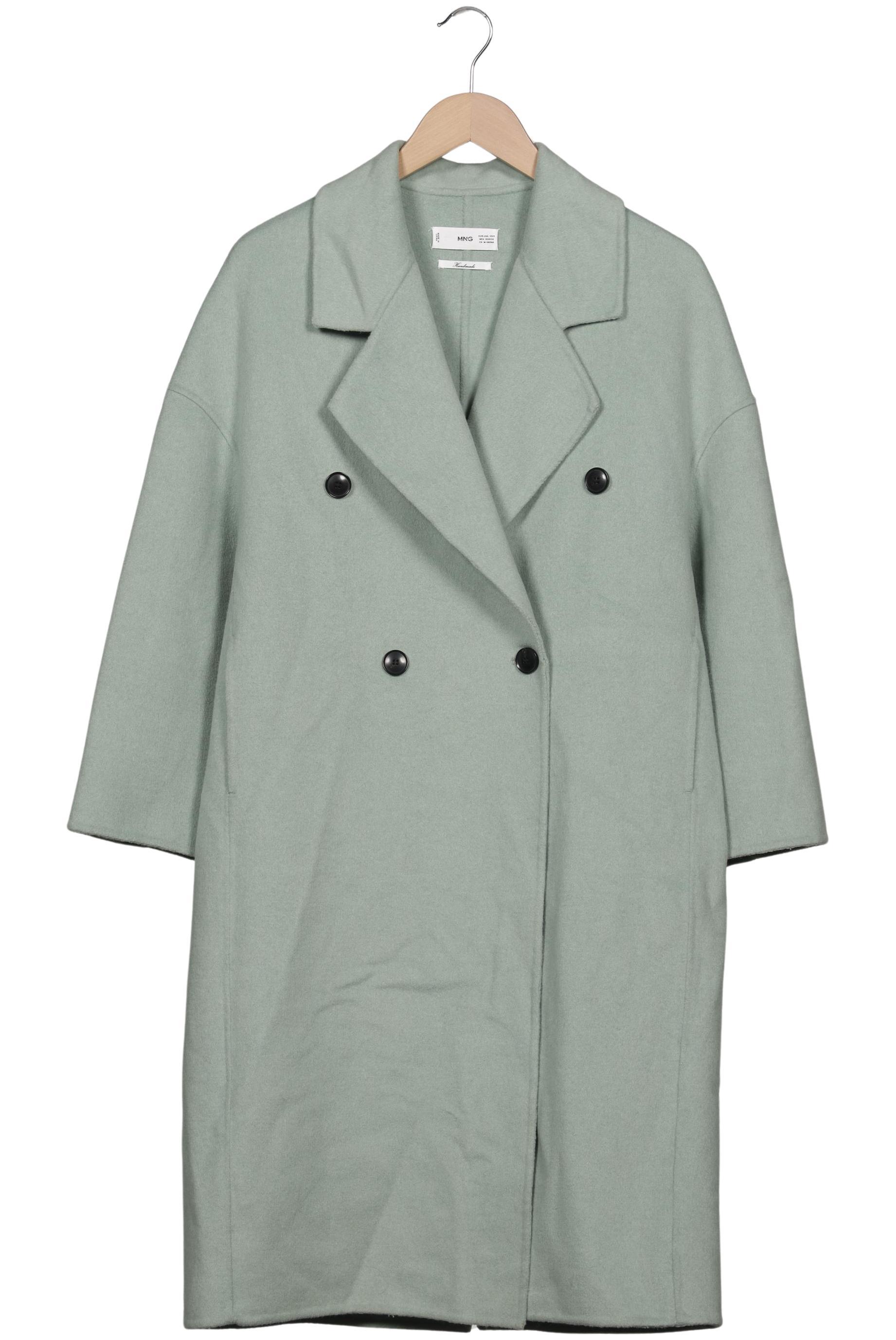 

Mango Damen Mantel, hellgrün, Gr. 34