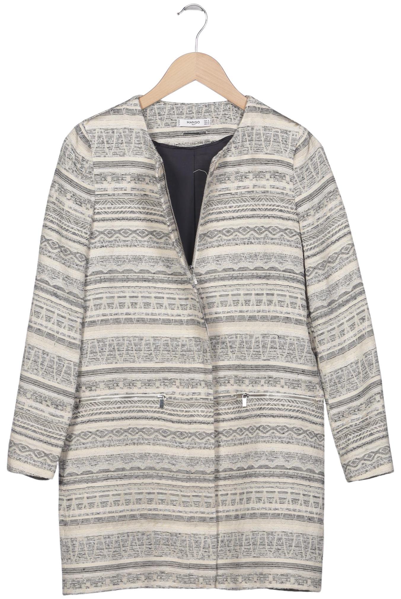 

Mango Damen Mantel, beige, Gr. 36