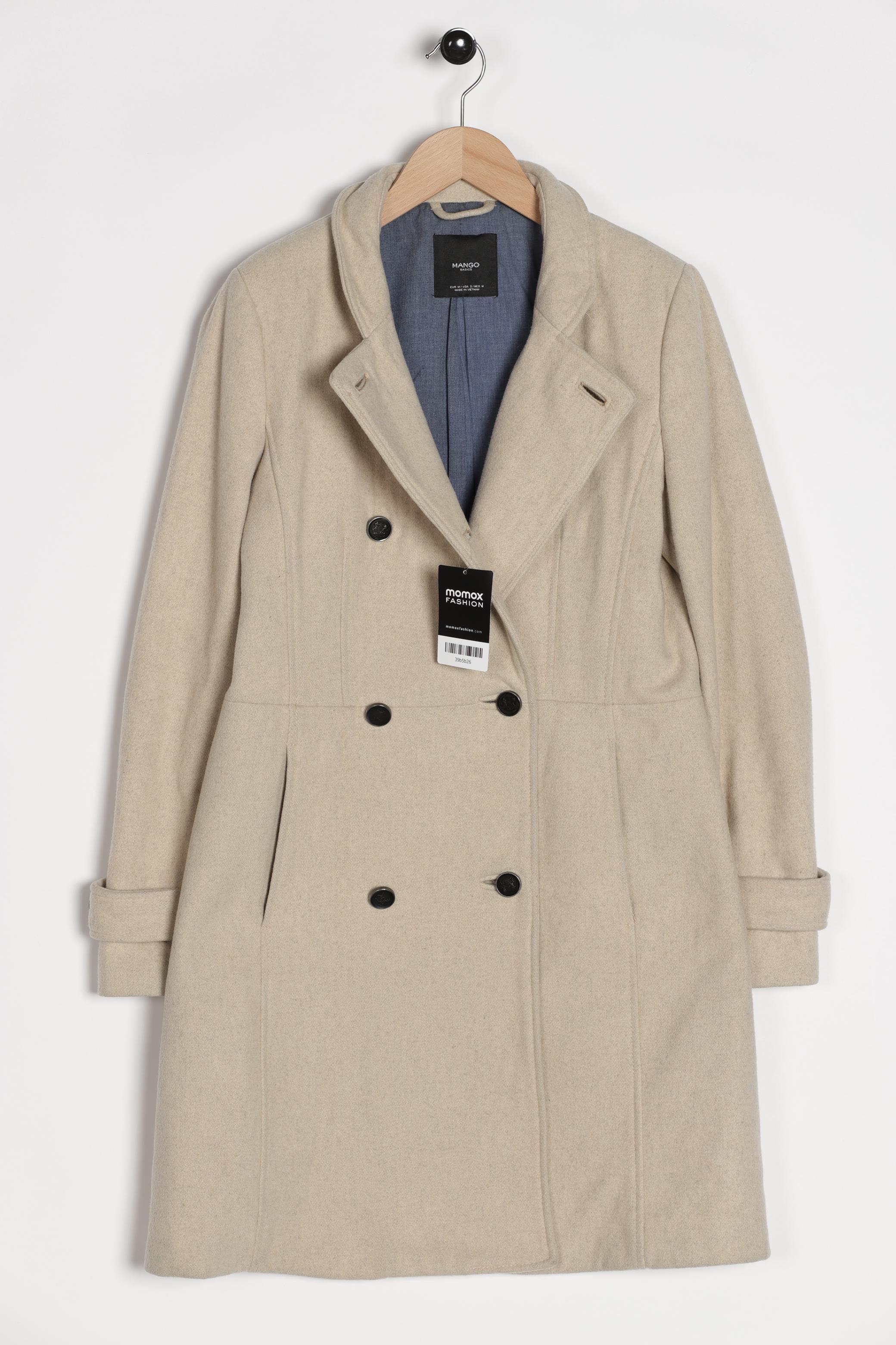 

Mango Damen Mantel, beige, Gr. 38