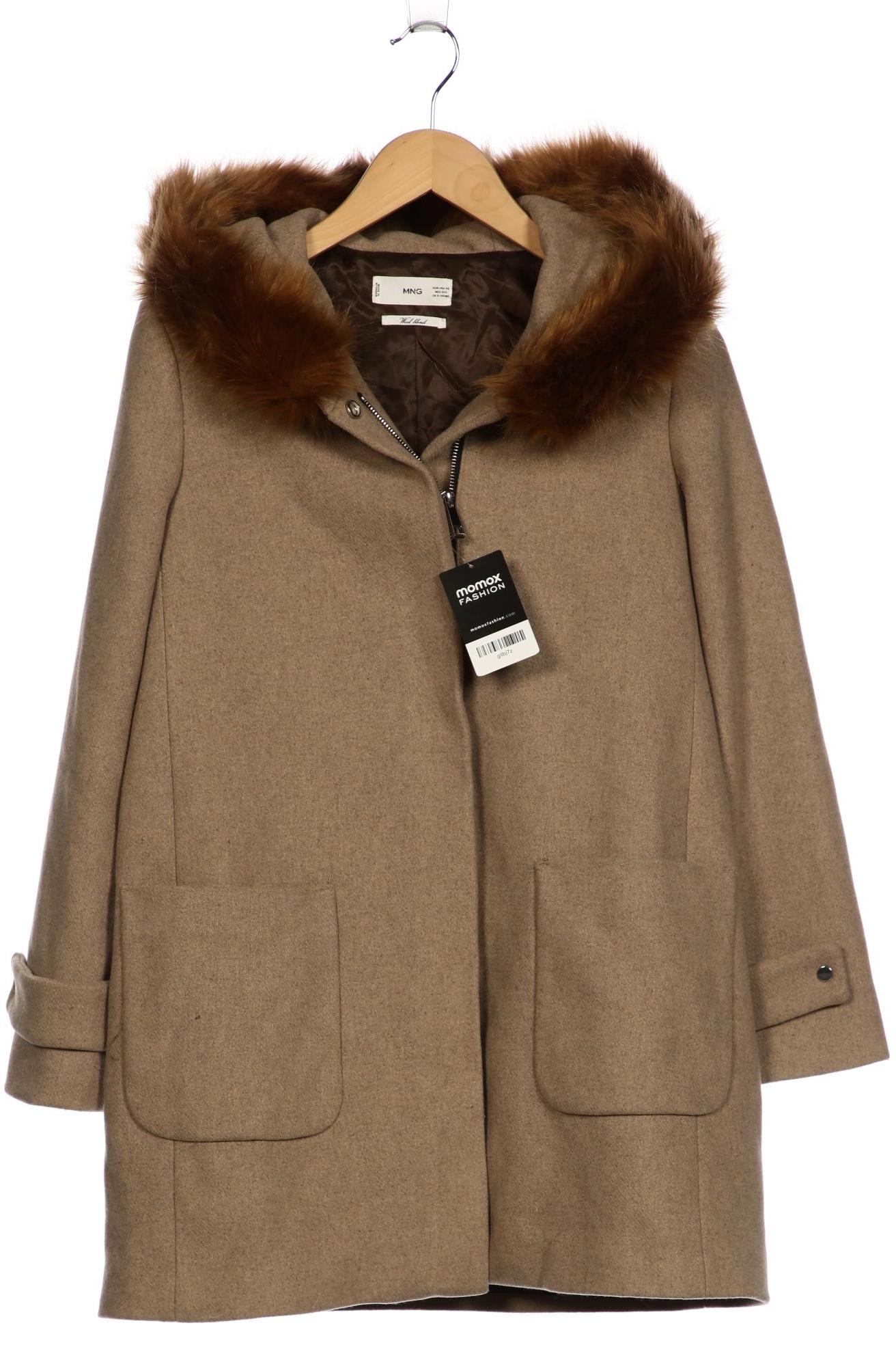

Mango Damen Mantel, beige, Gr. 34