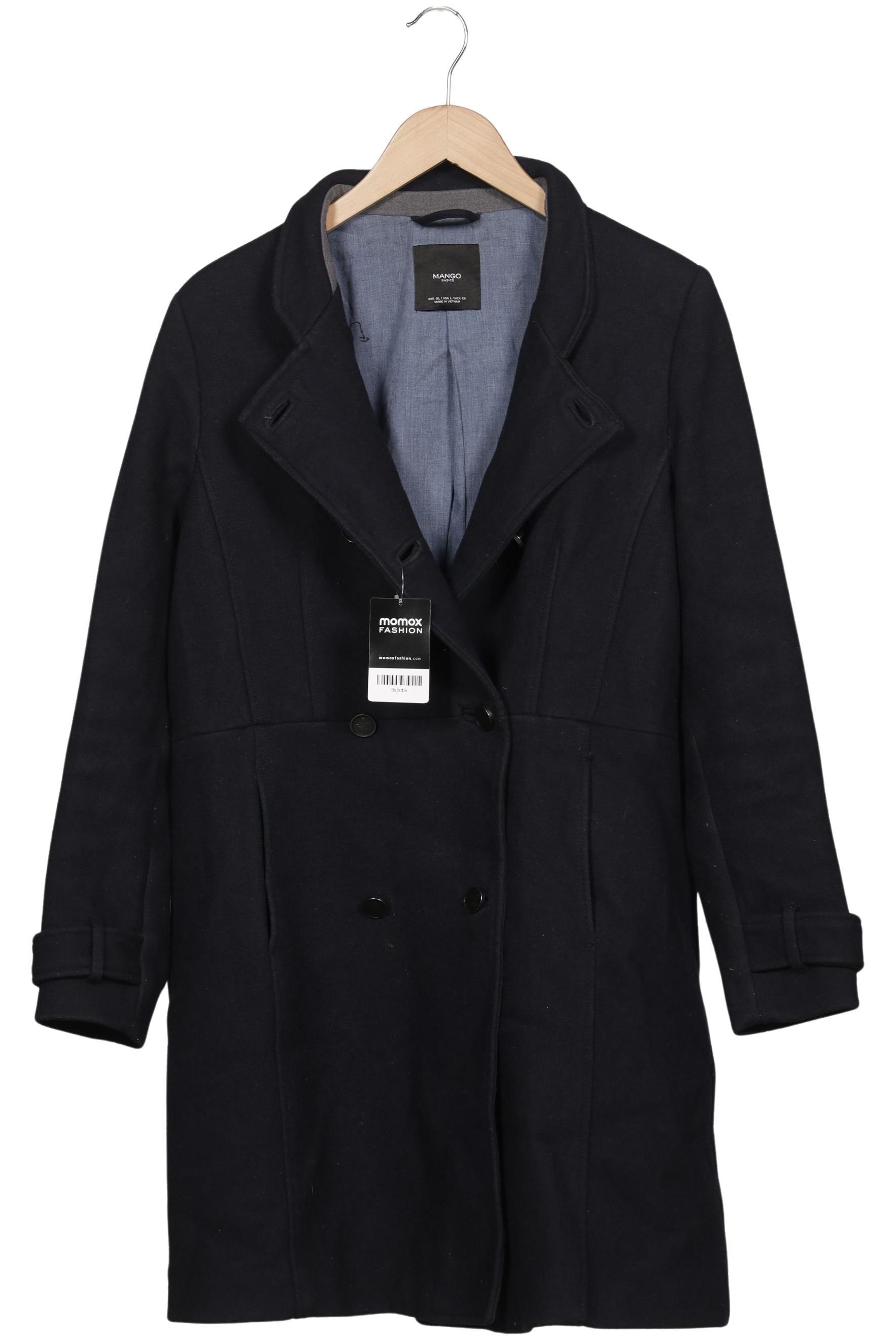 

Mango Damen Mantel, marineblau, Gr. 44