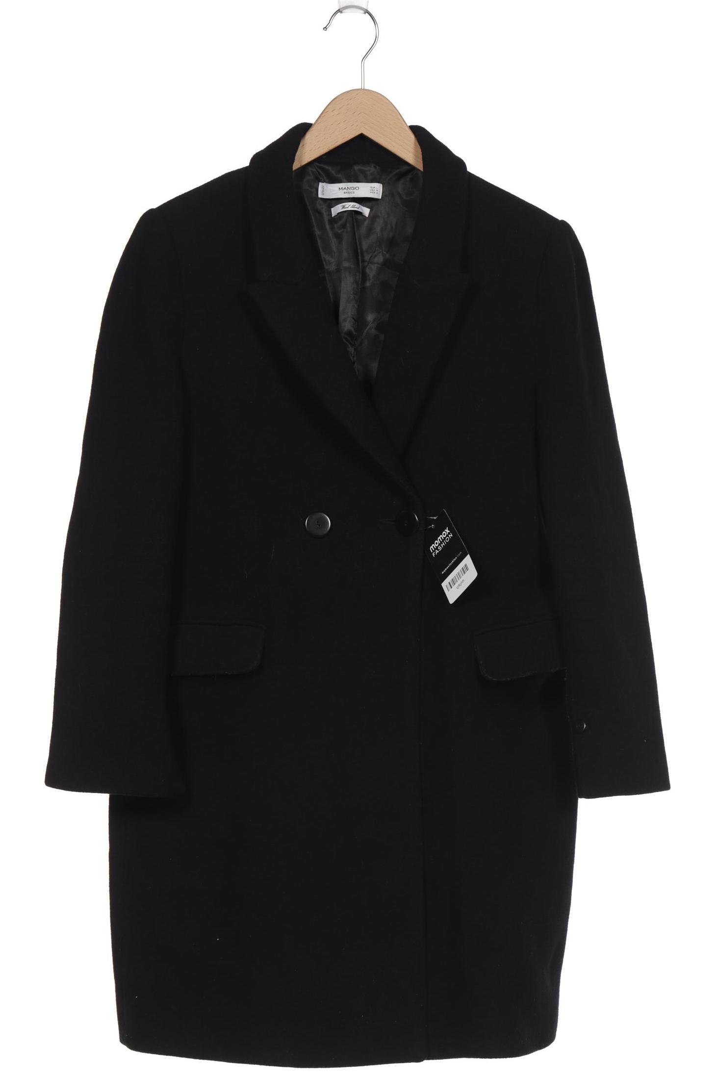 

Mango Damen Mantel, schwarz, Gr. 42