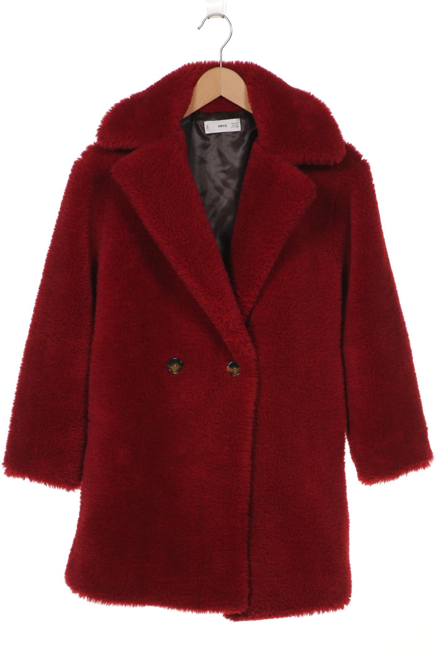 

Mango Damen Mantel, bordeaux, Gr. 34