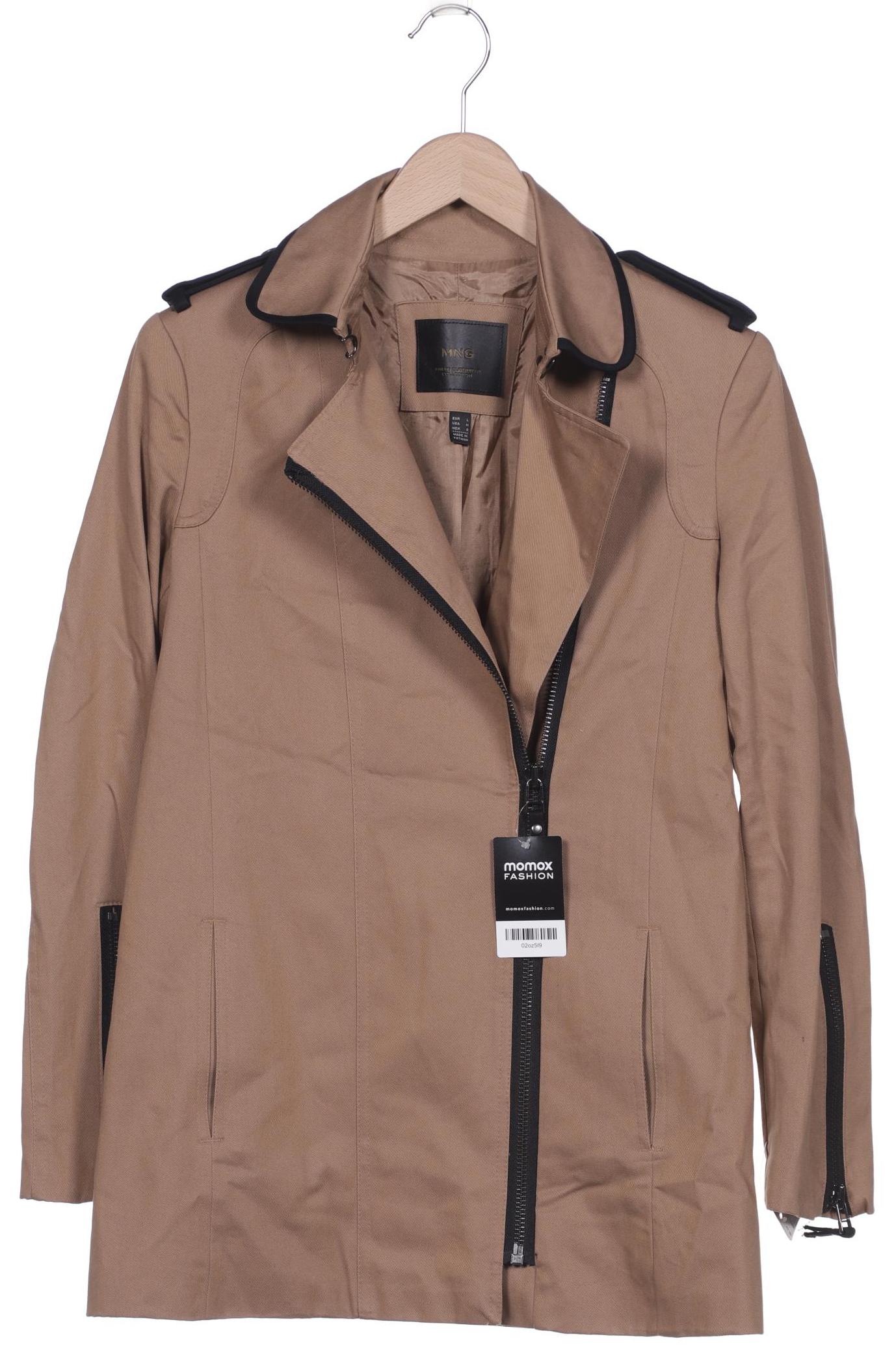 

Mango Damen Mantel, beige, Gr. 42