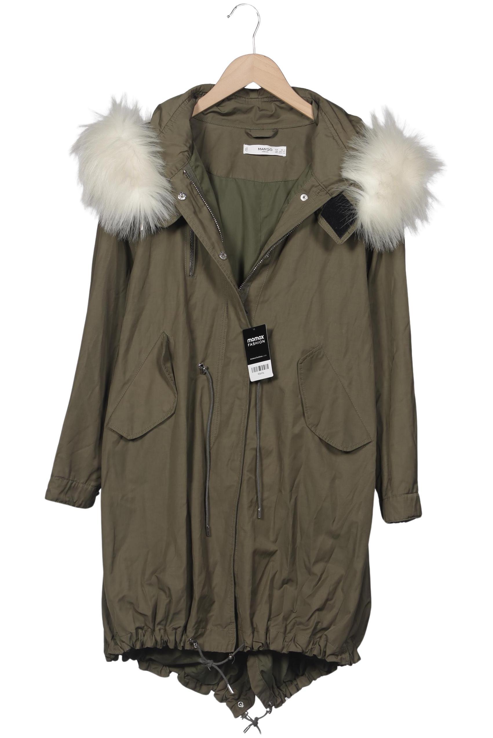 

Mango Damen Mantel, grün, Gr. 34