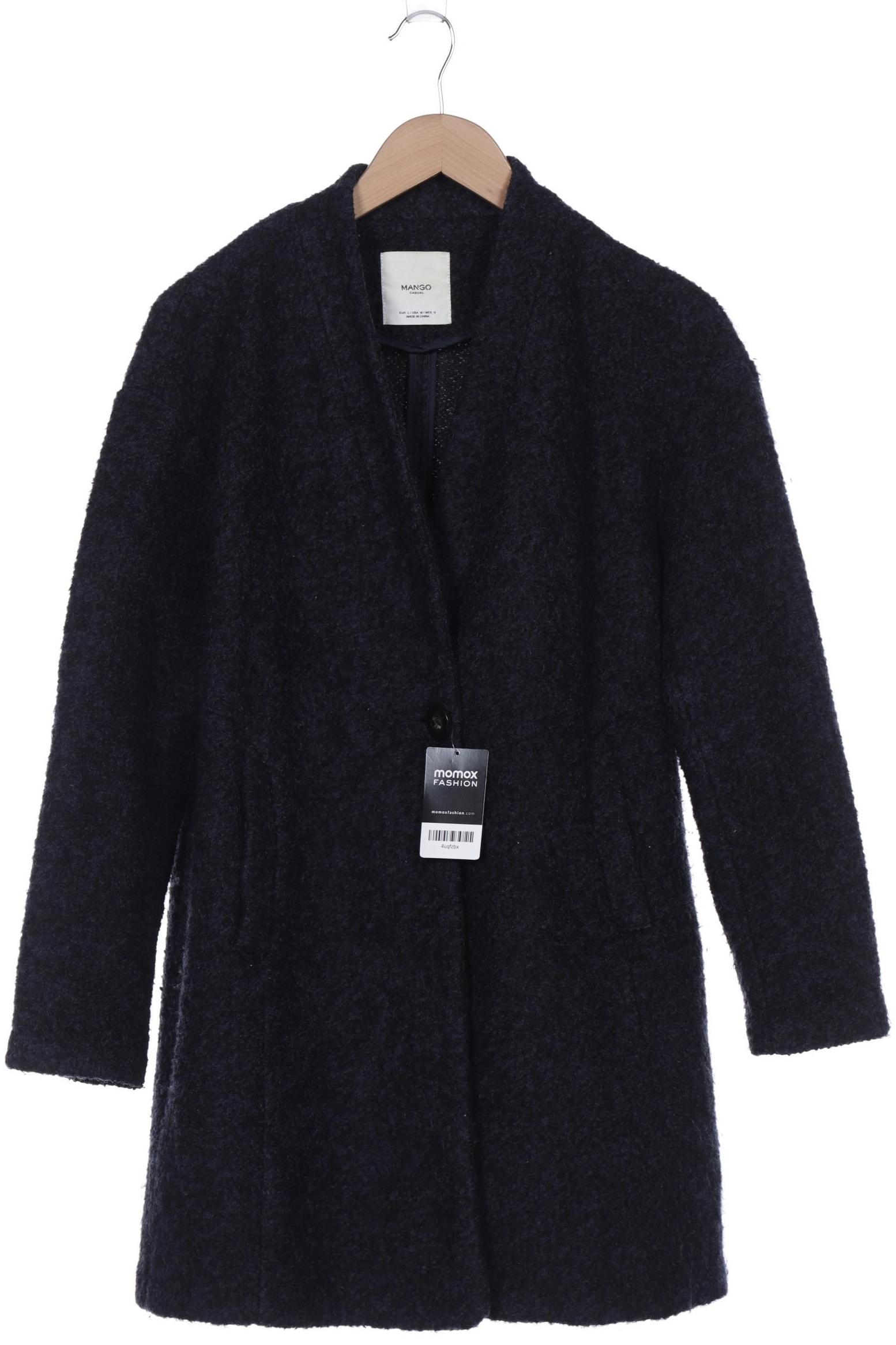 

Mango Damen Mantel, marineblau, Gr. 42
