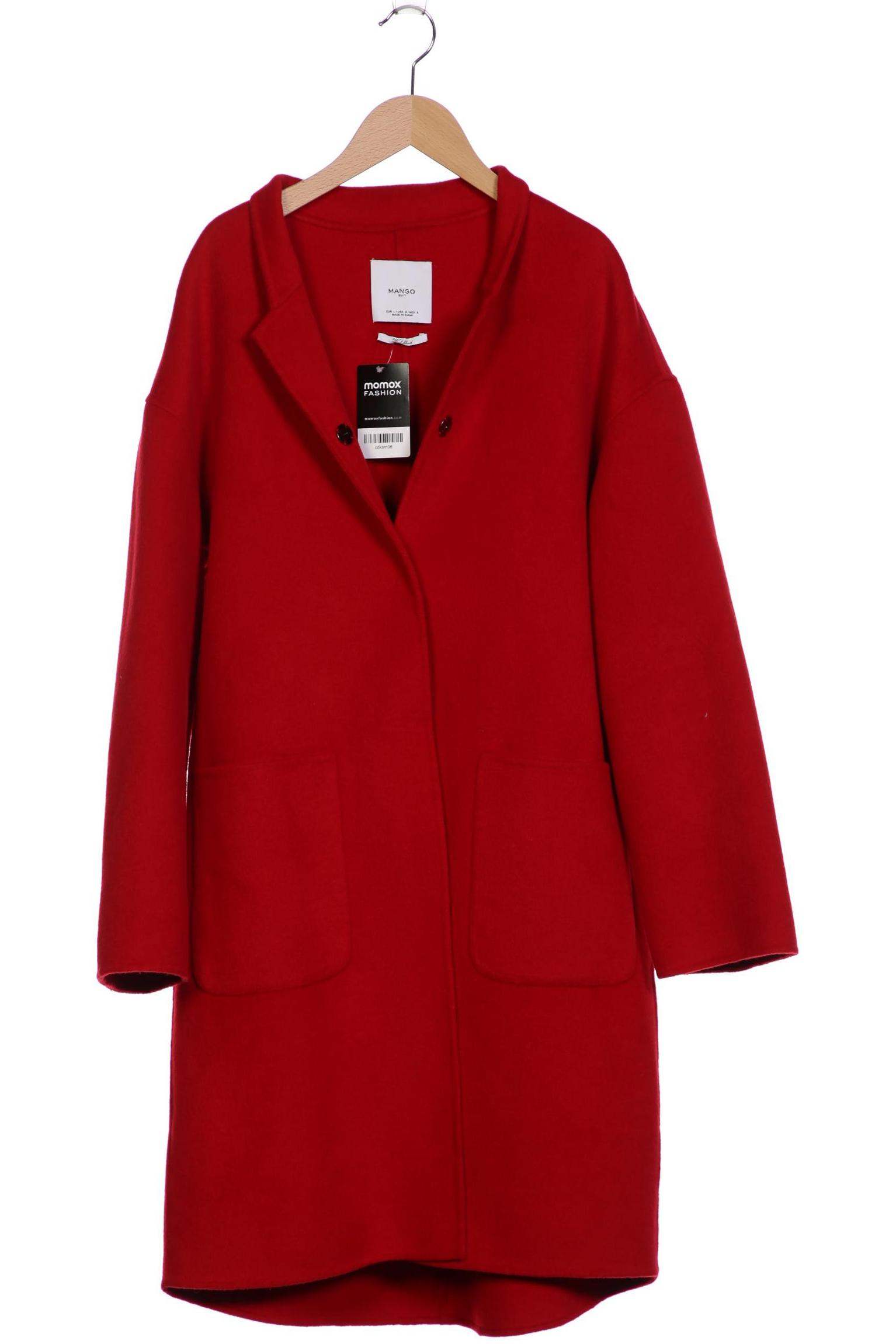 

Mango Damen Mantel, rot, Gr. 42