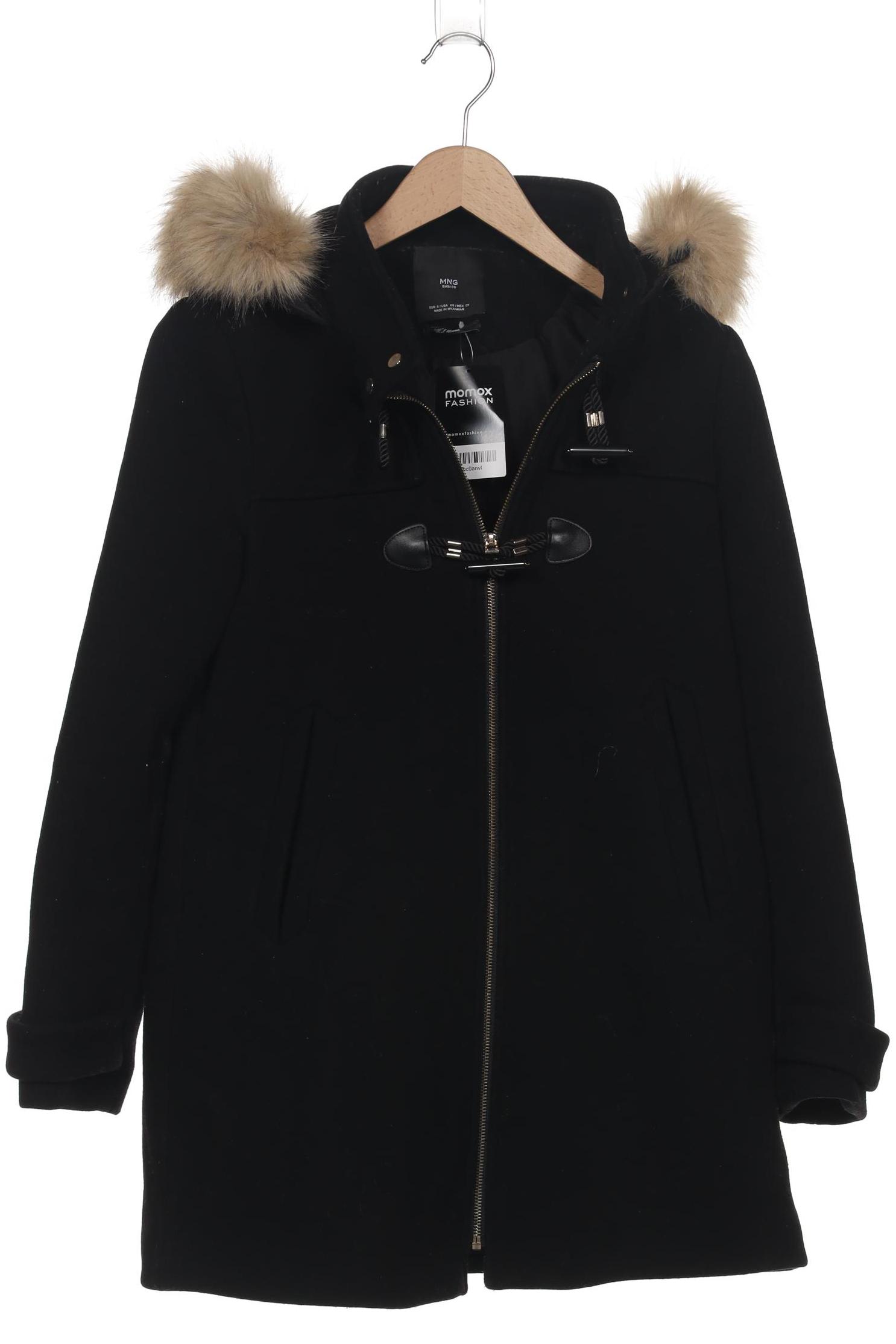 

Mango Damen Mantel, schwarz, Gr. 36