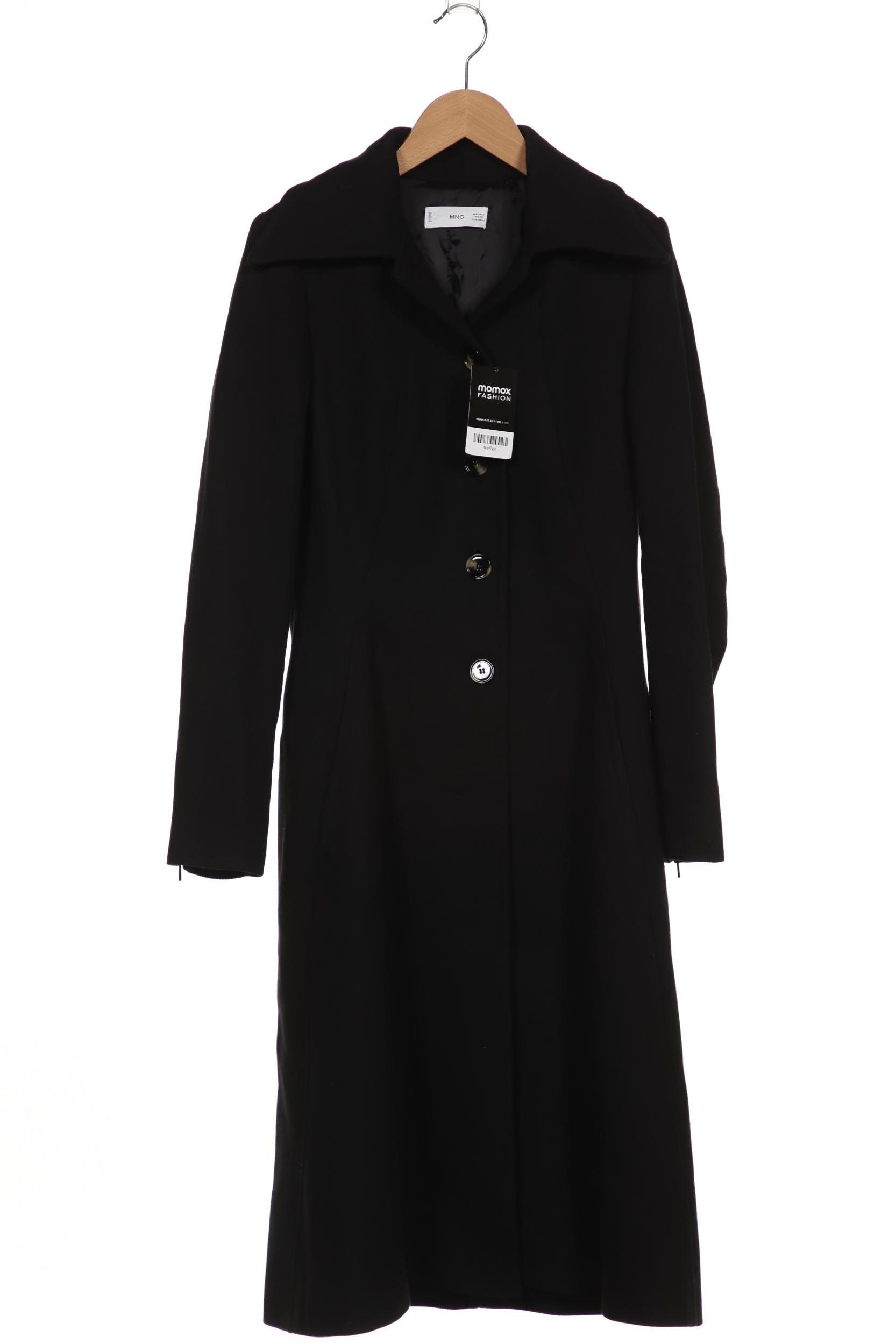 

MANGO Damen Mantel, schwarz