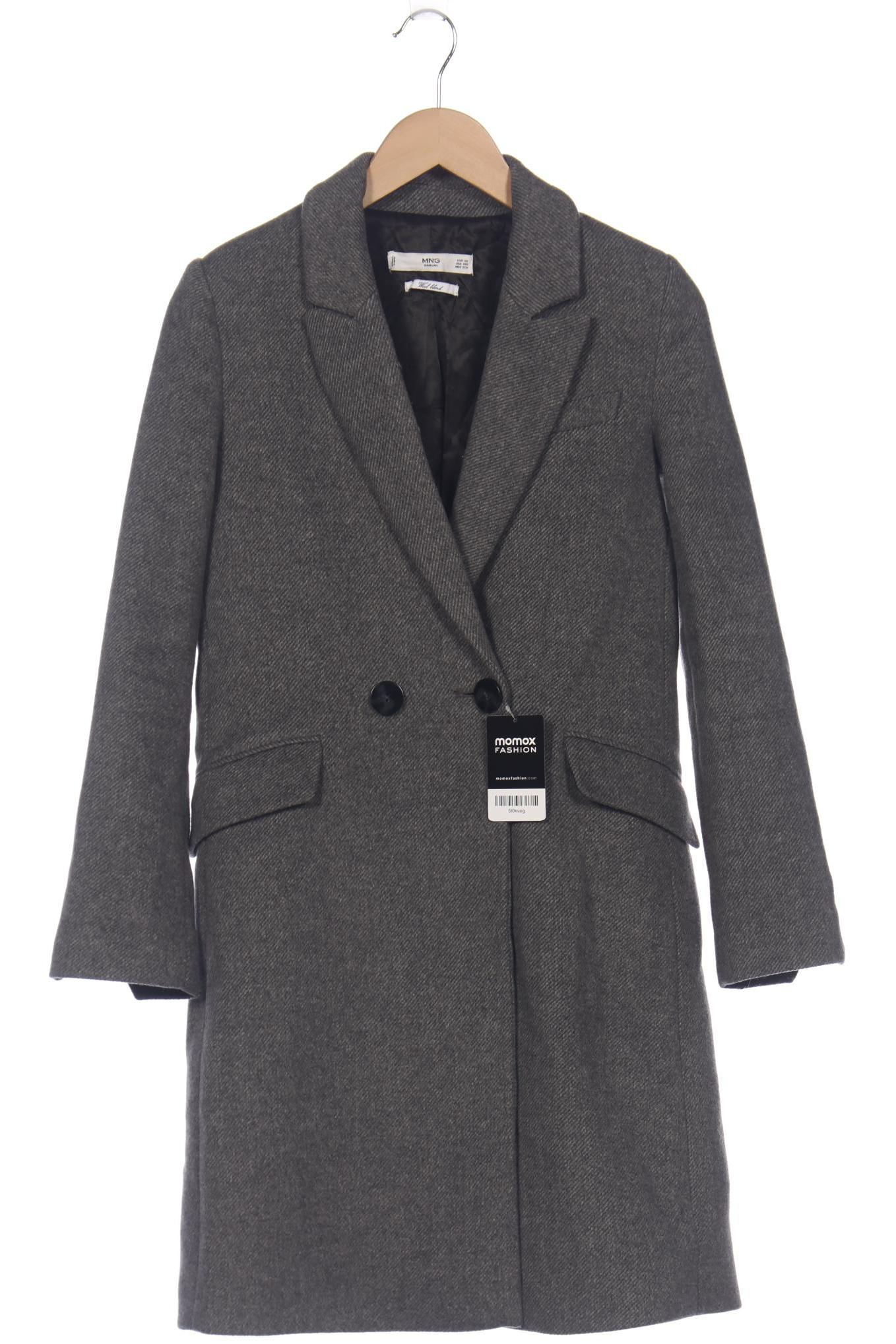 

Mango Damen Mantel, grau, Gr. 34