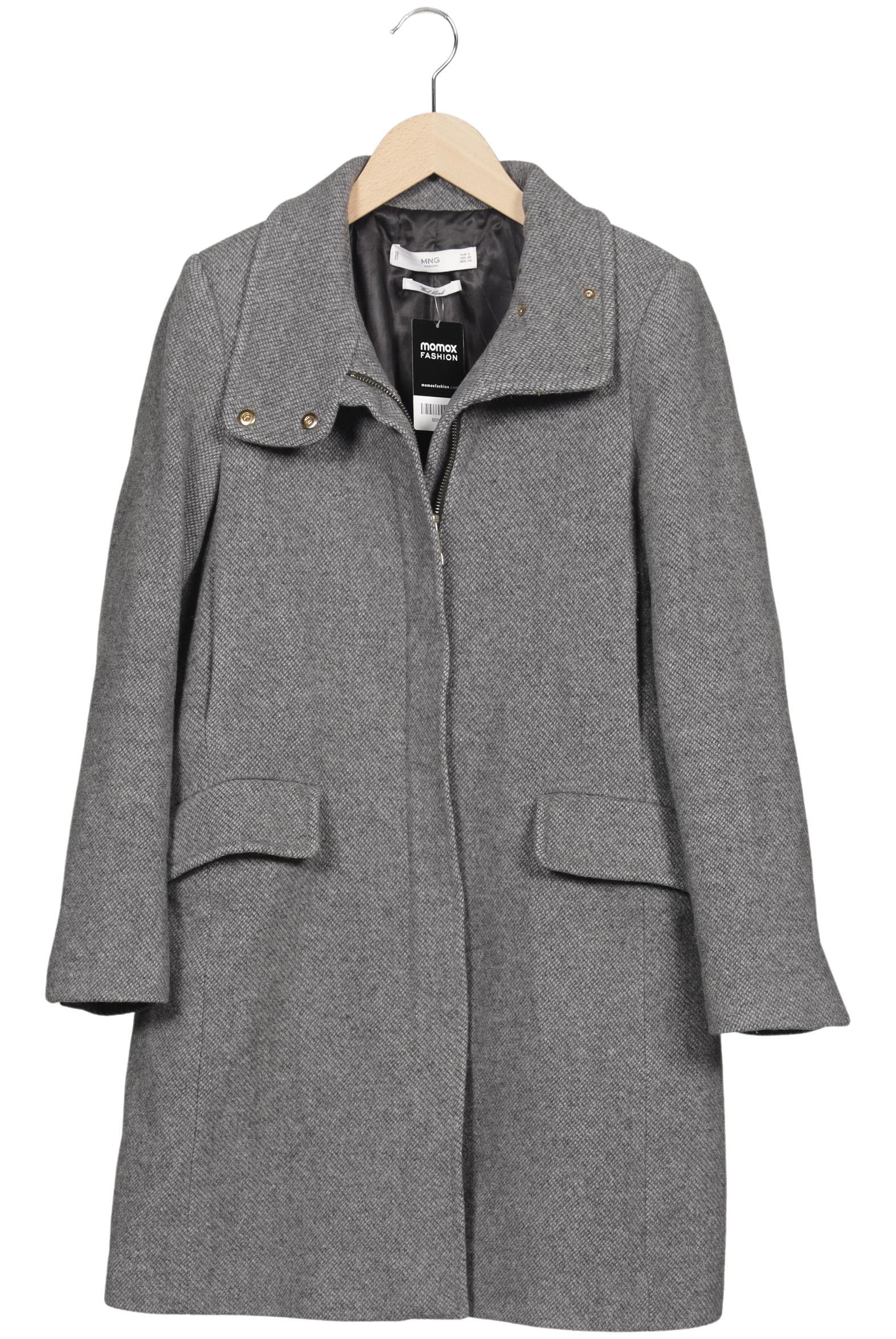 

Mango Damen Mantel, grau, Gr. 36