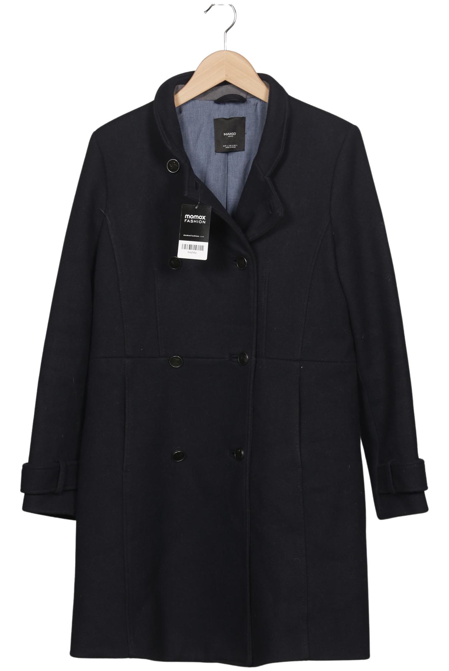 

Mango Damen Mantel, marineblau, Gr. 42