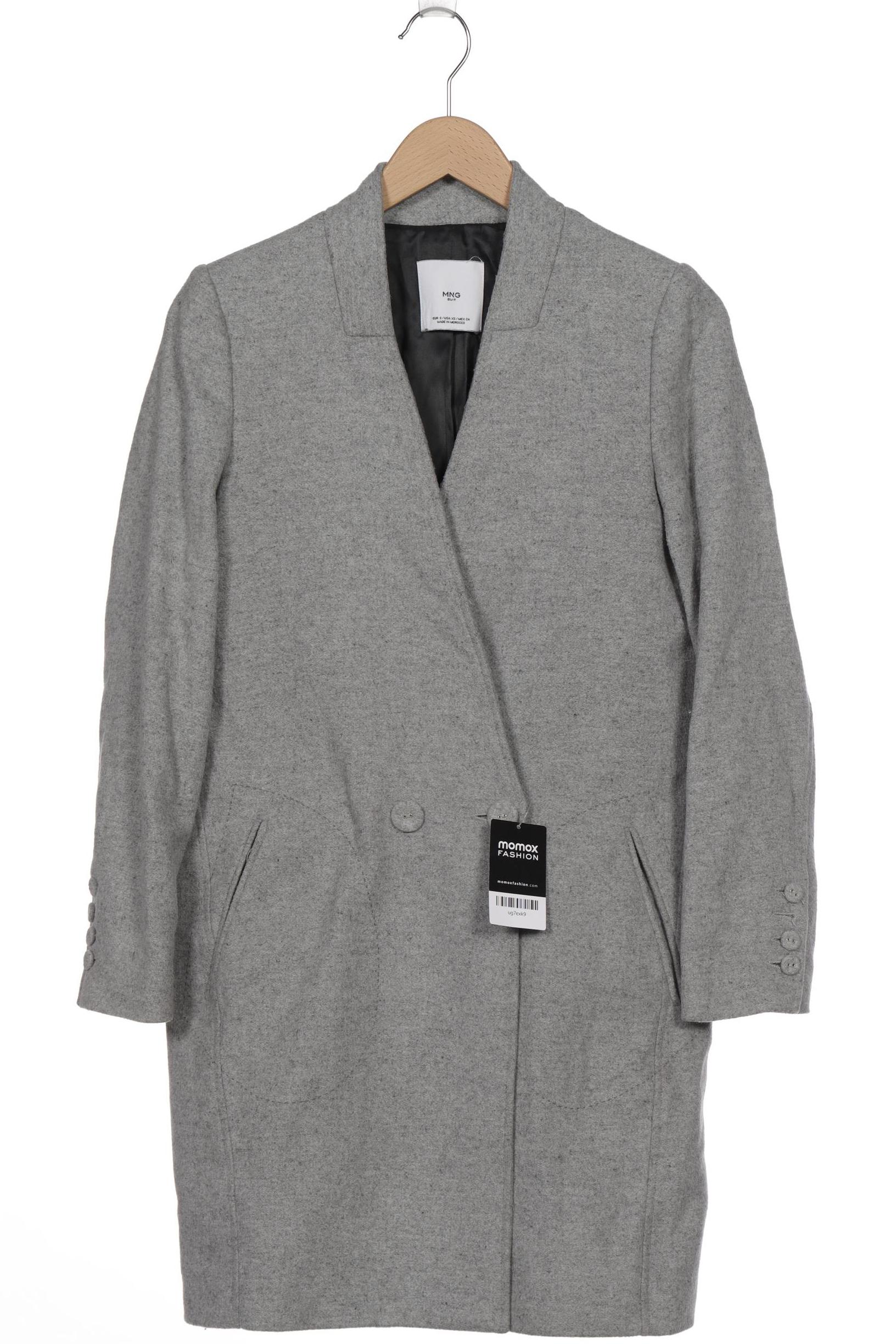 

Mango Damen Mantel, grau, Gr. 36