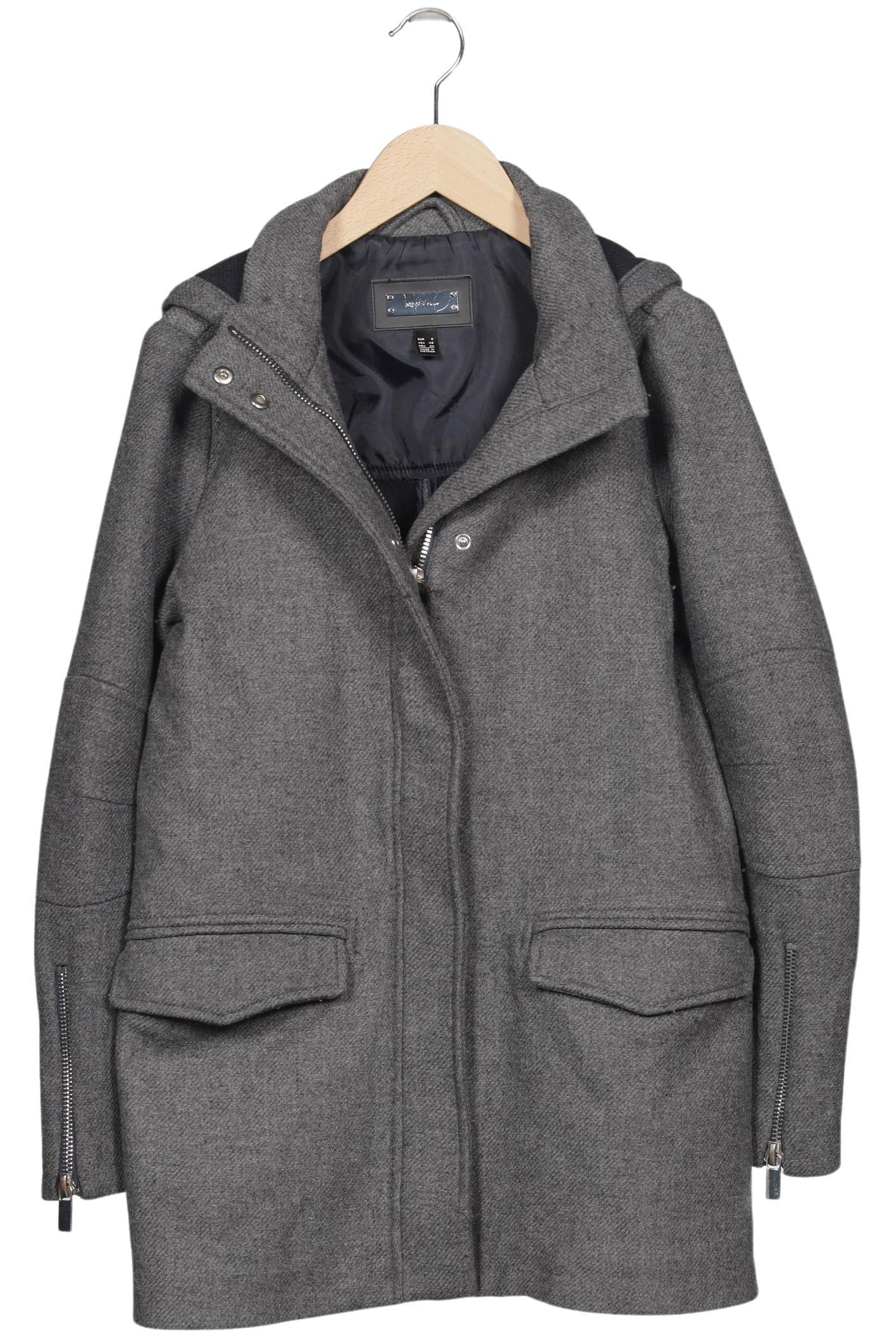 

Mango Damen Mantel, grau, Gr. 36