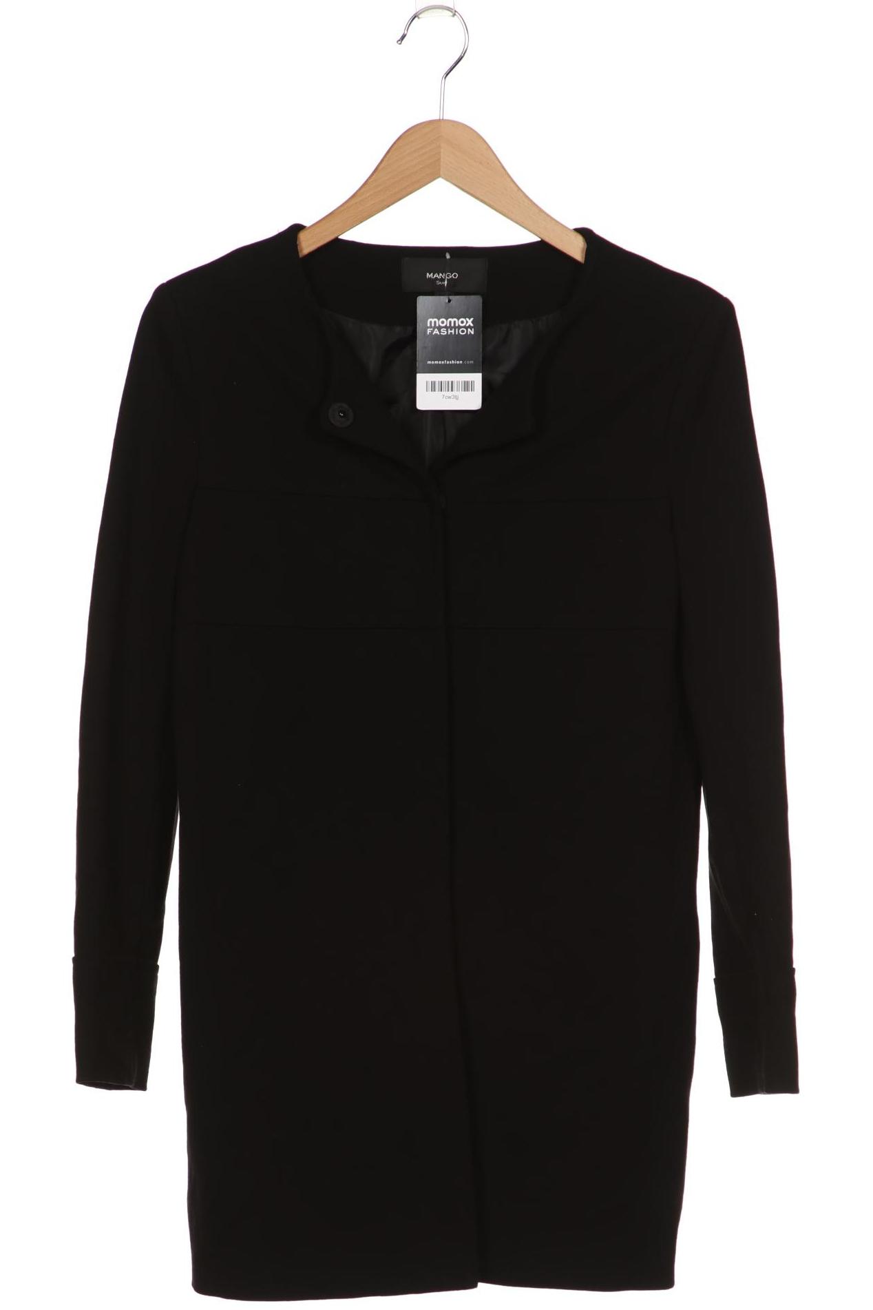 

MANGO Damen Mantel, schwarz