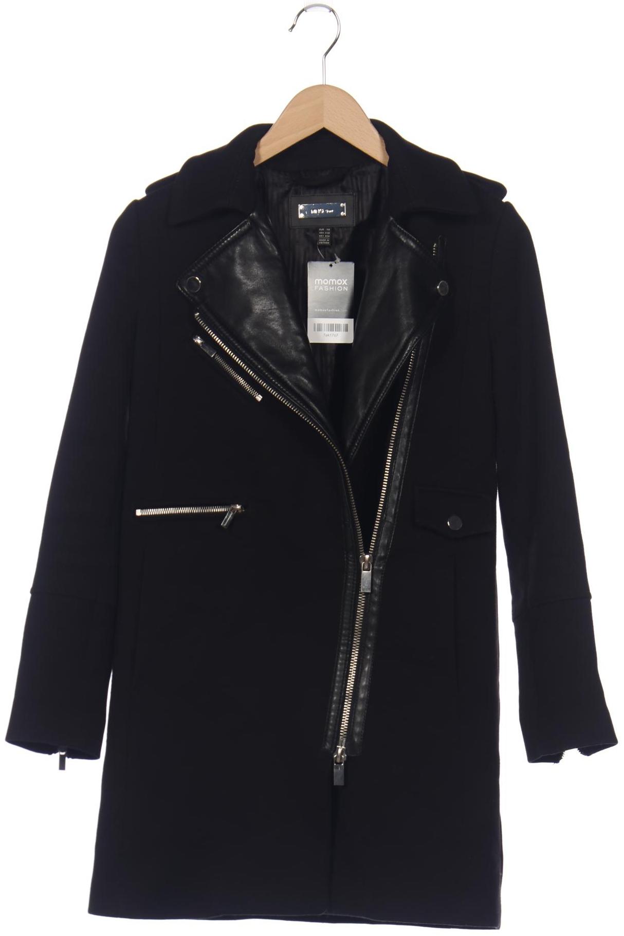 

MANGO Damen Mantel, schwarz