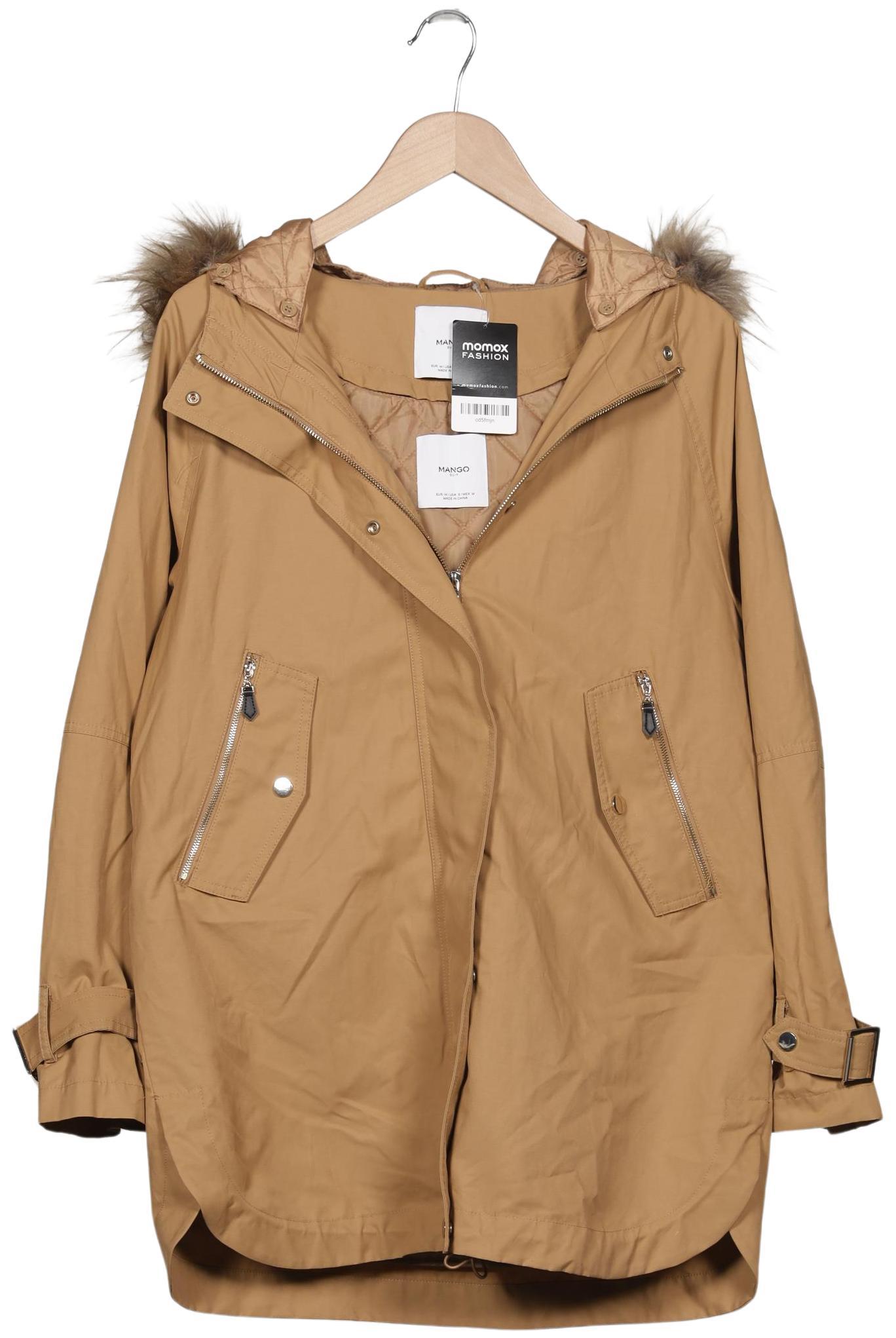 

Mango Damen Mantel, beige, Gr. 38