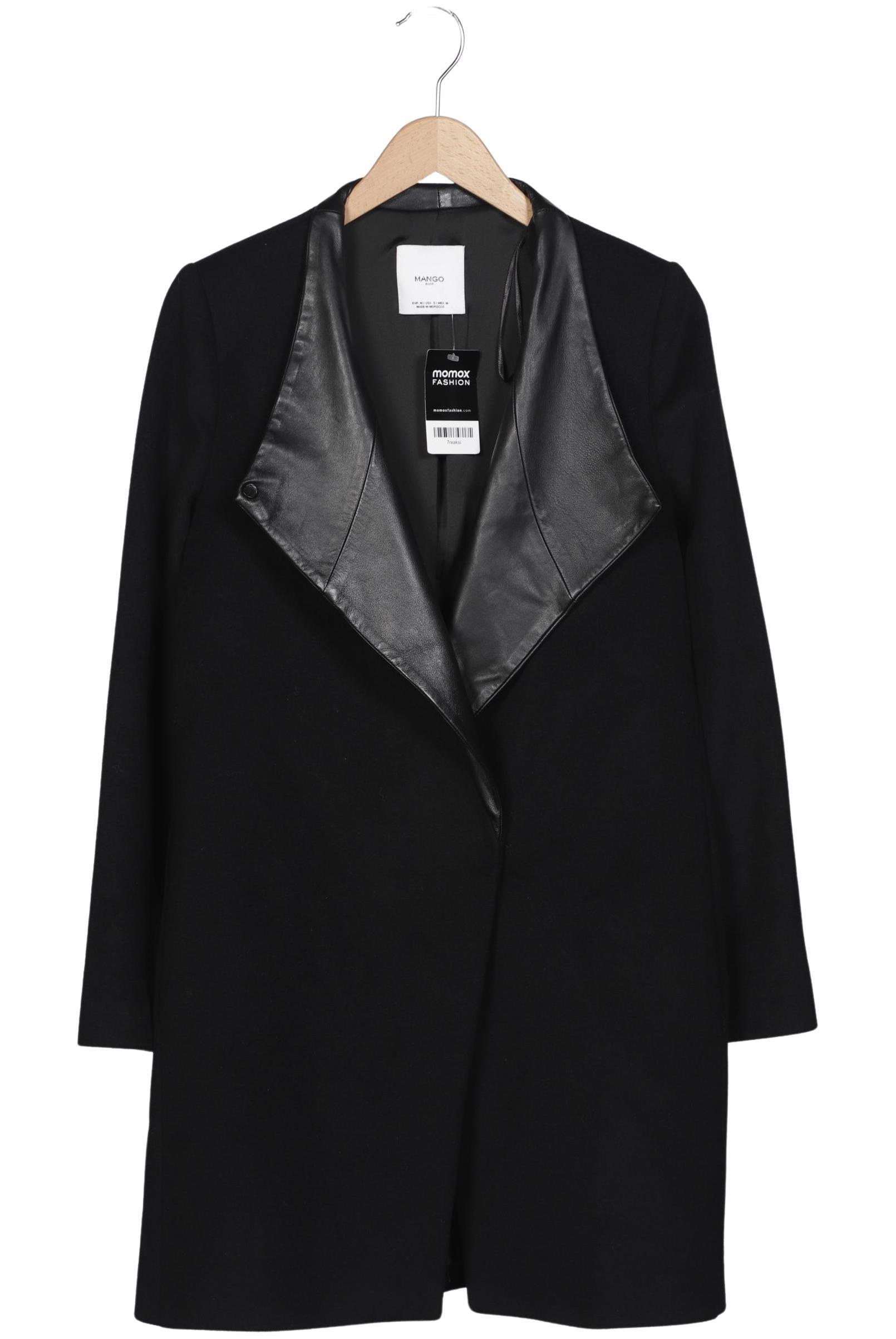 

Mango Damen Mantel, schwarz, Gr. 38