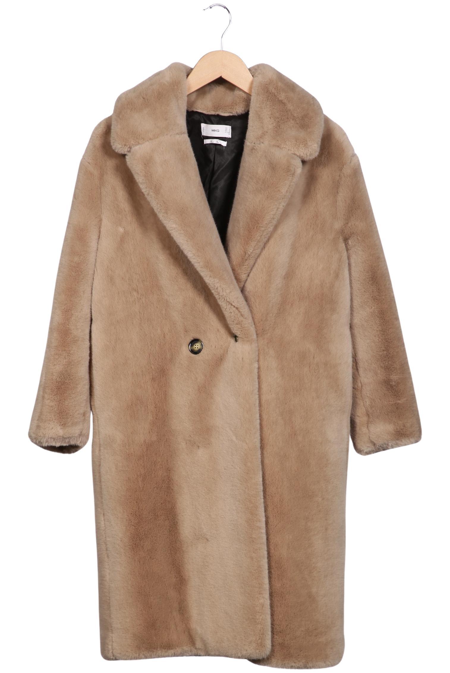 

Mango Damen Mantel, beige, Gr. 36