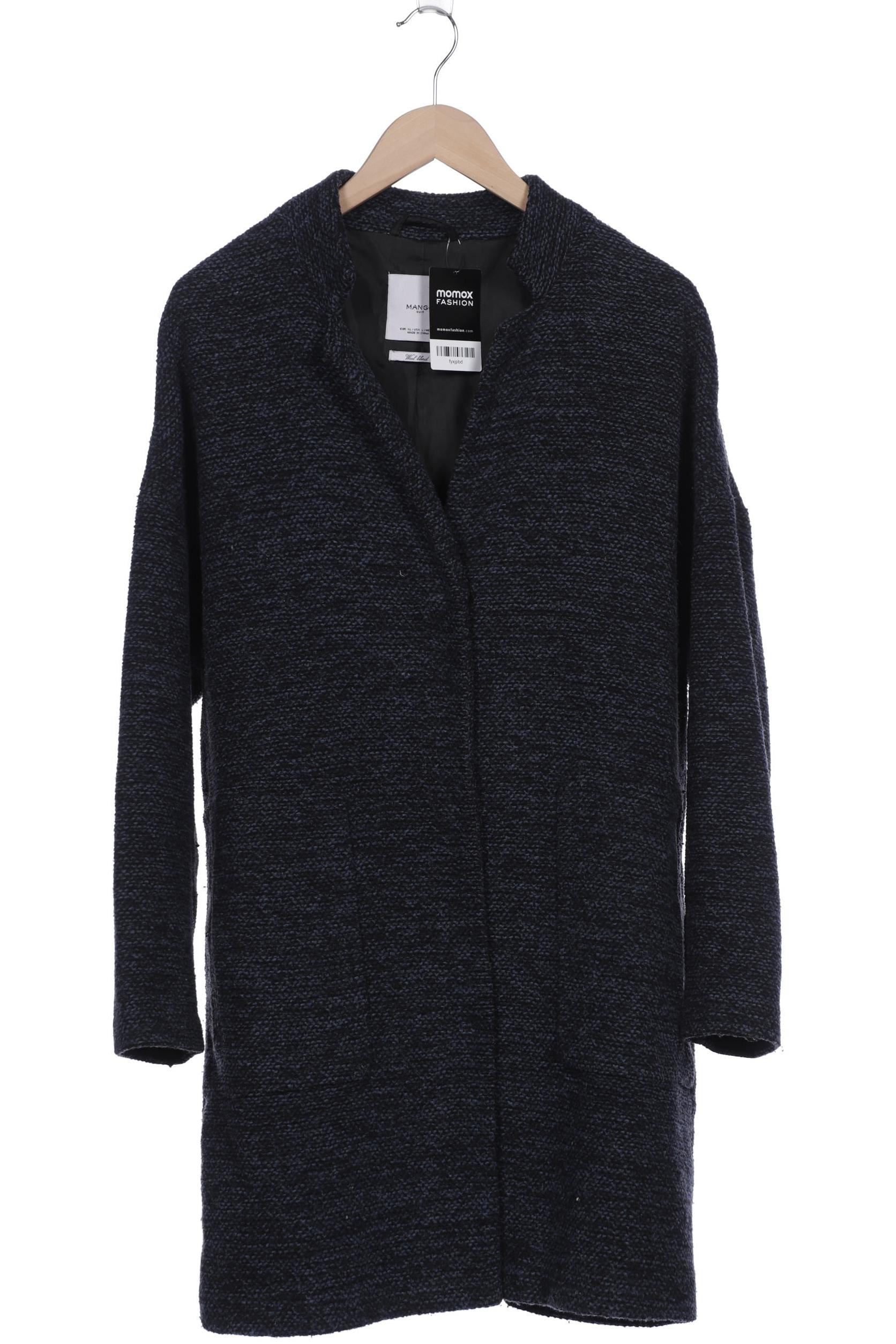 

Mango Damen Mantel, marineblau, Gr. 44