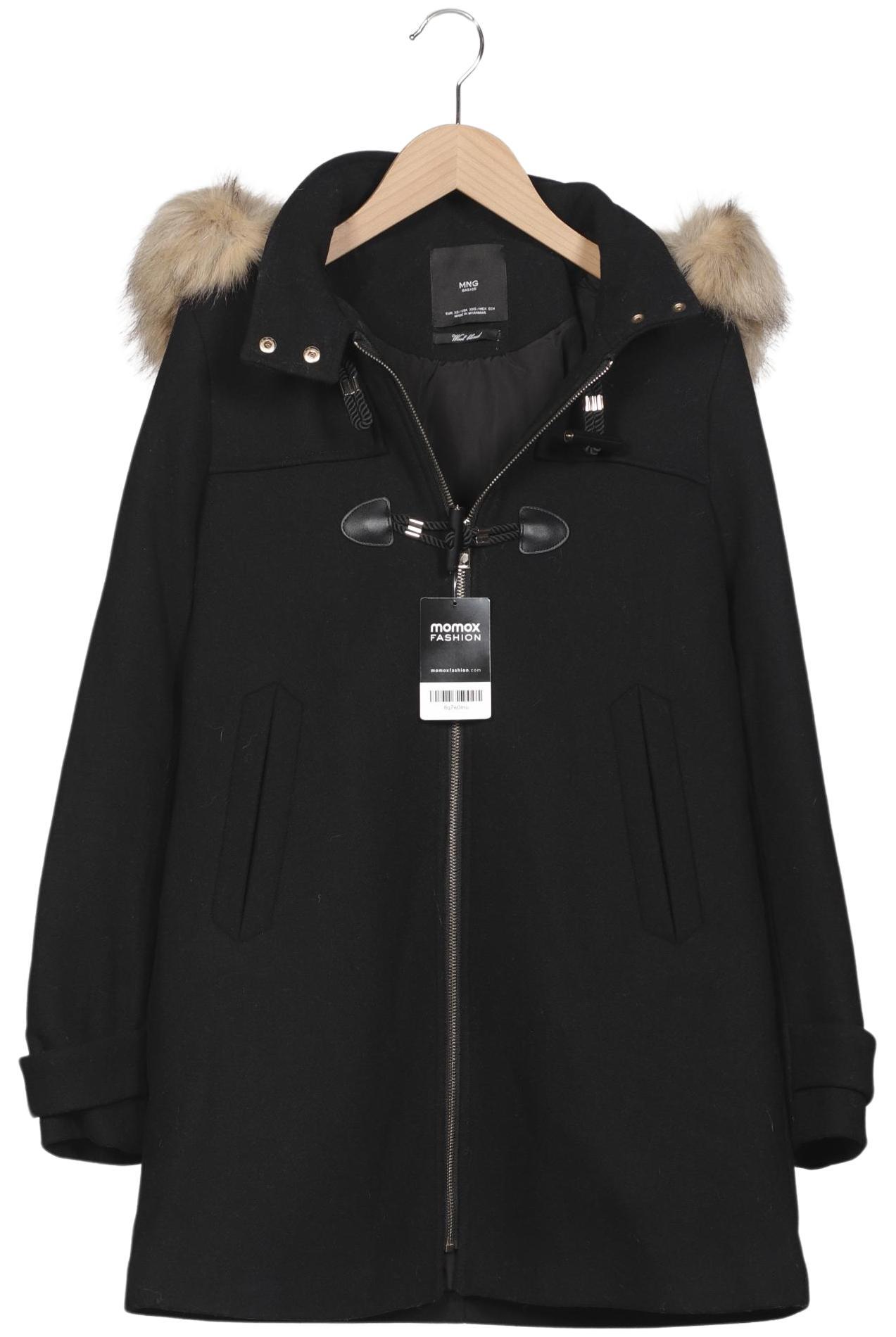 

Mango Damen Mantel, schwarz, Gr. 34