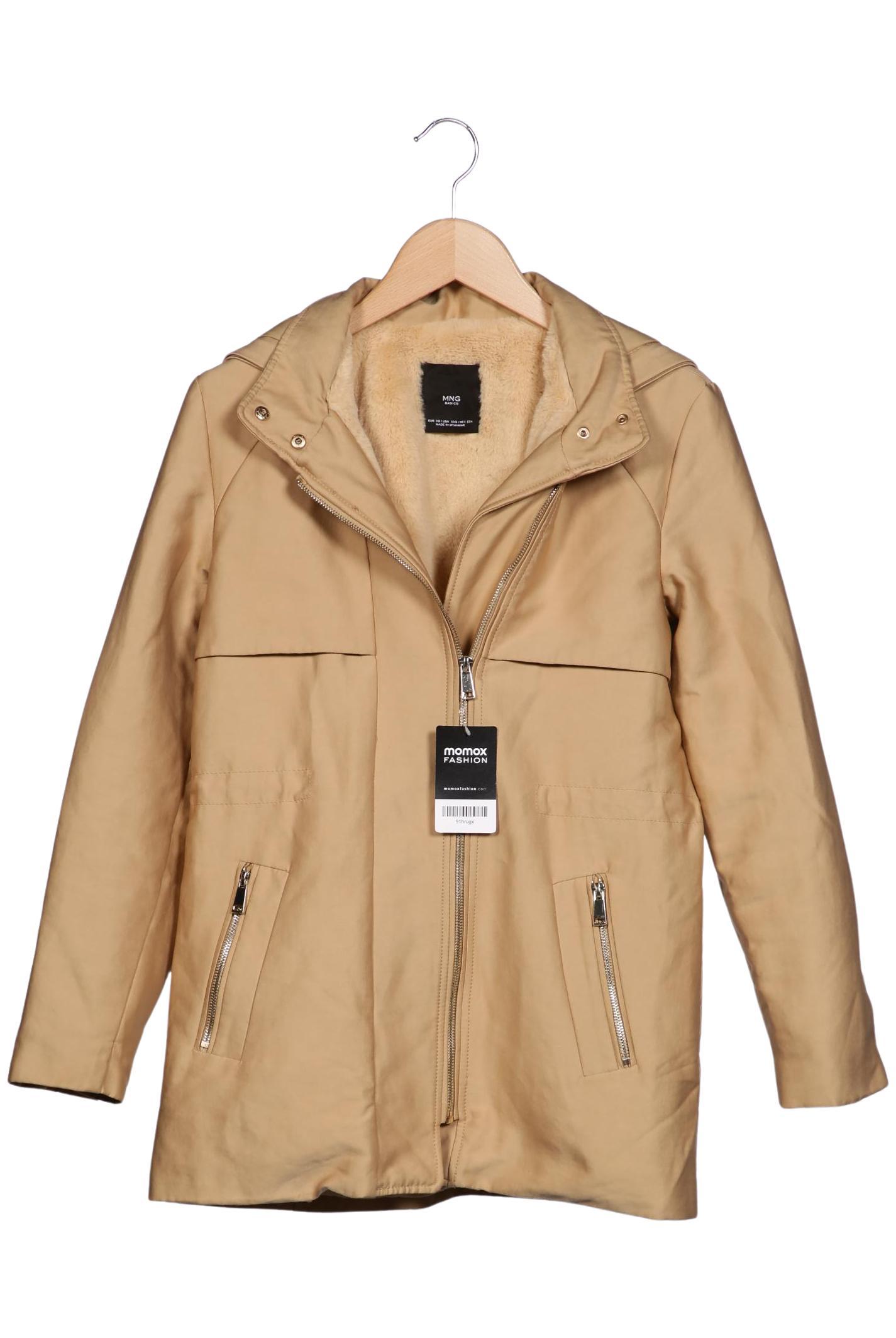 

Mango Damen Mantel, beige, Gr. 34