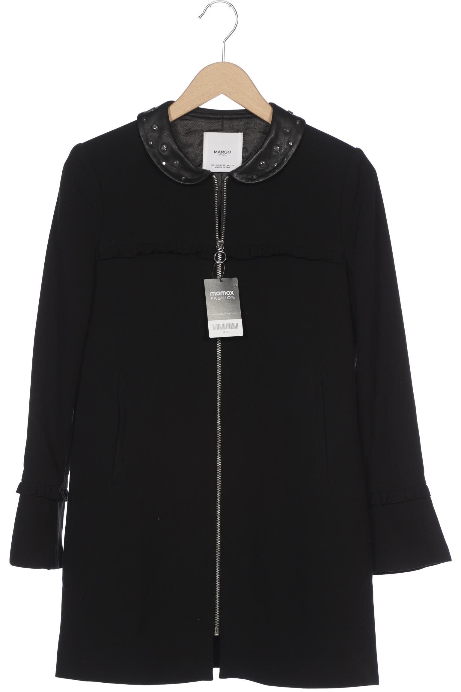

Mango Damen Mantel, schwarz, Gr. 36