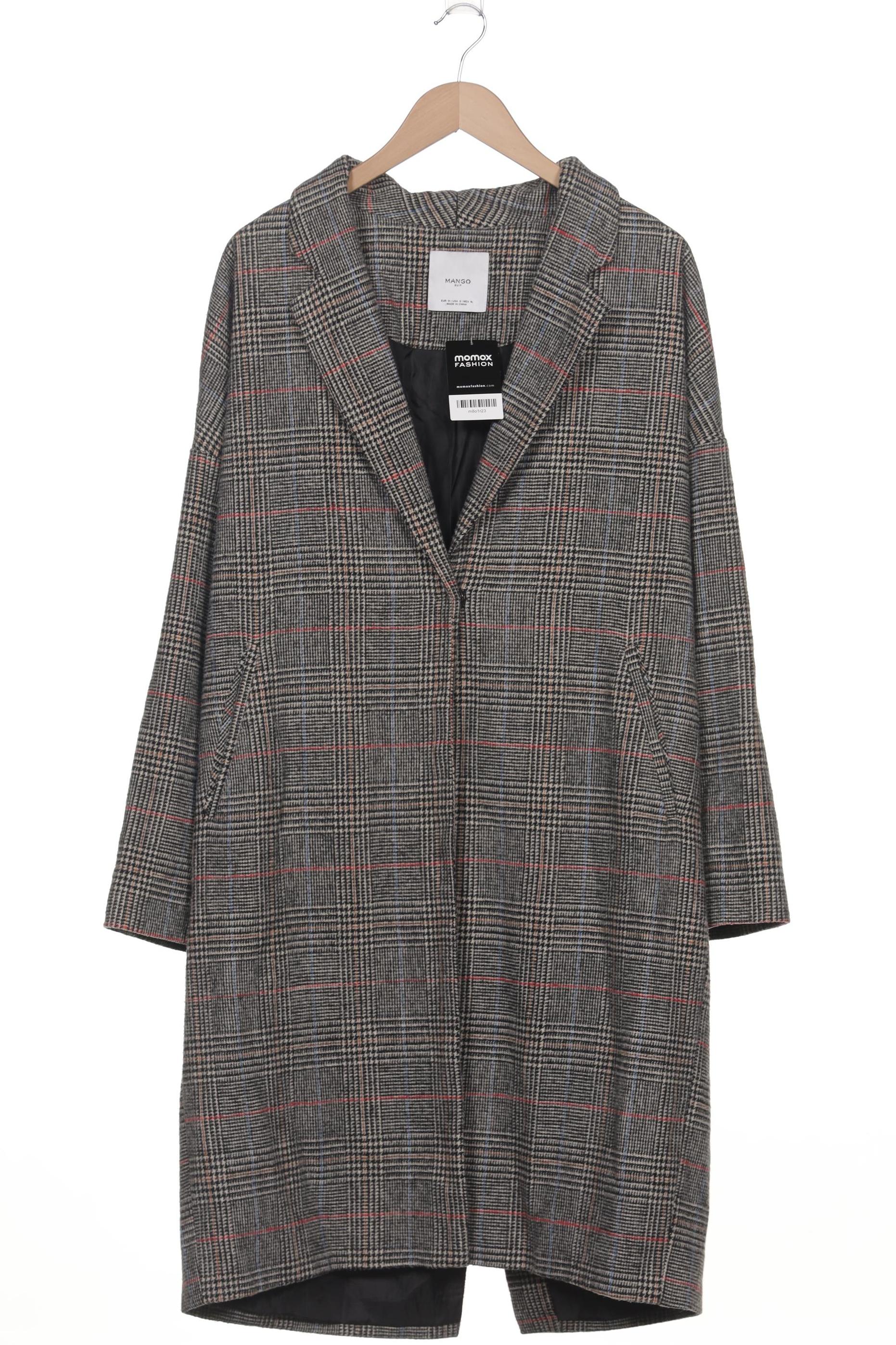 

Mango Damen Mantel, grau, Gr. 38