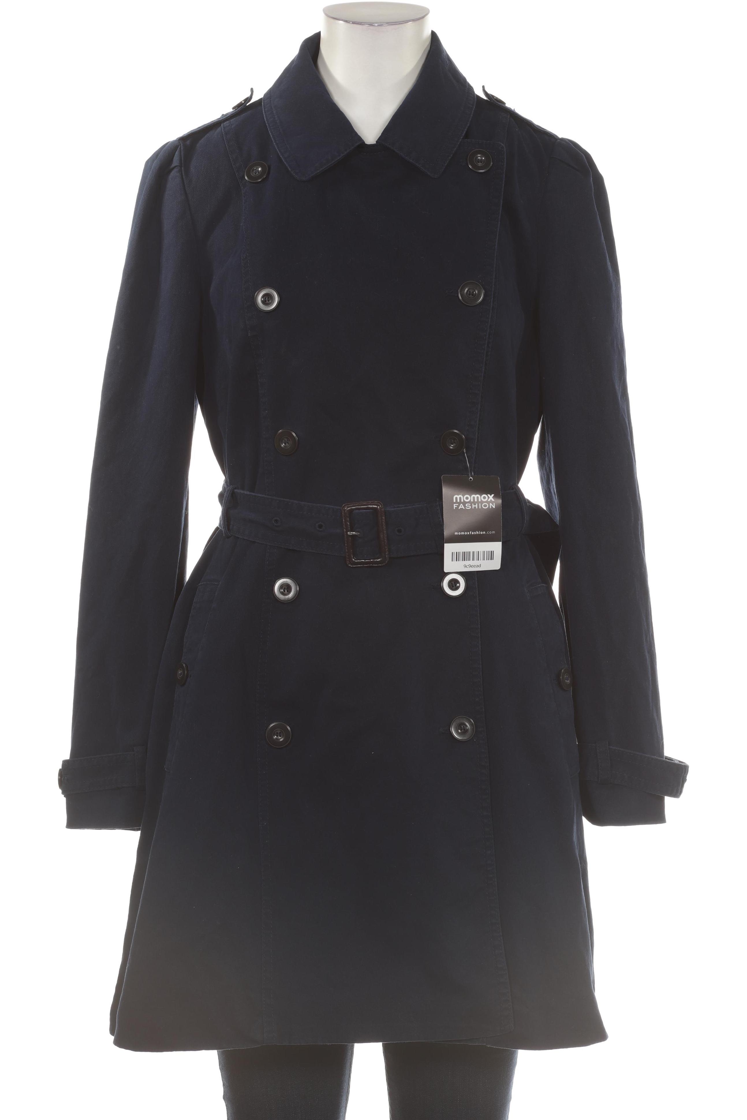

Mango Damen Mantel, blau, Gr. 38