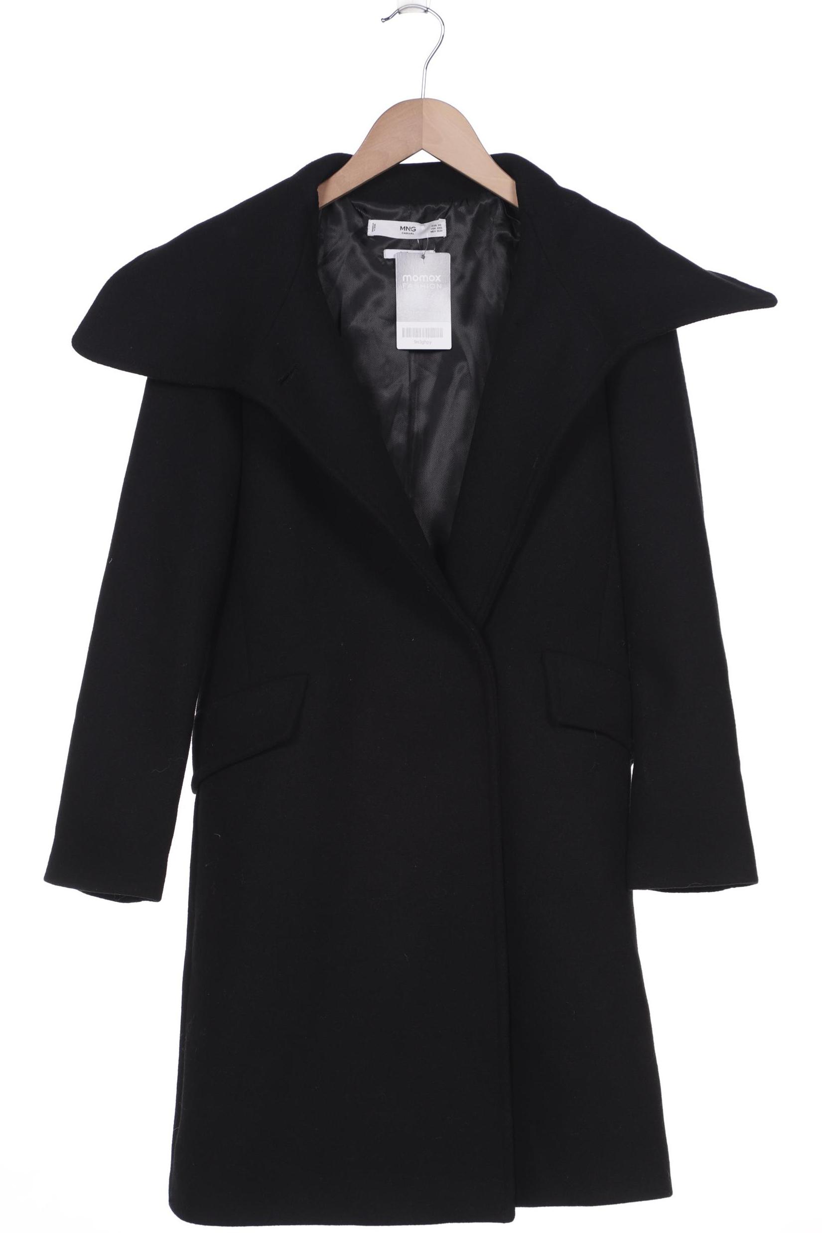 

MANGO Damen Mantel, schwarz