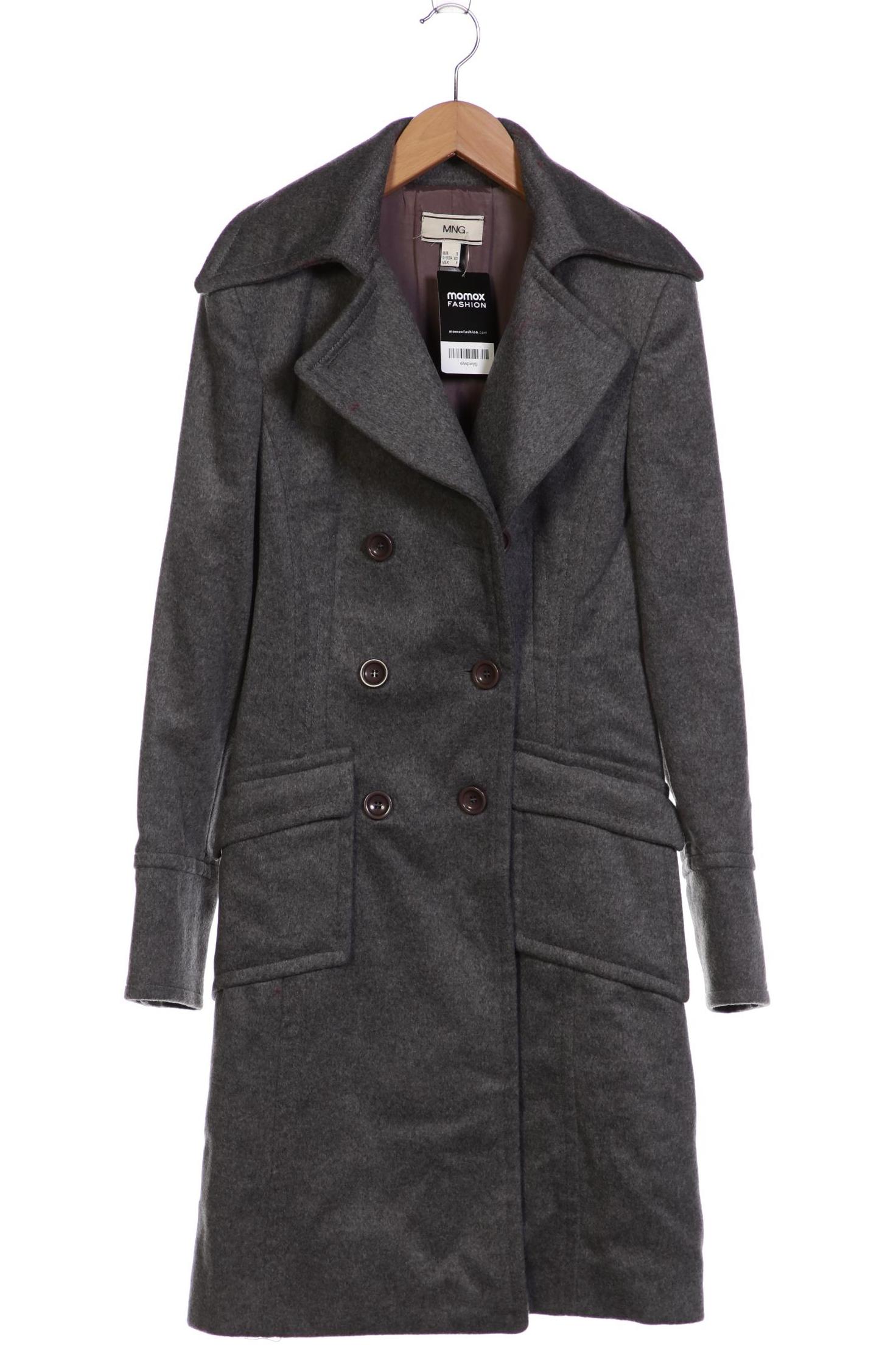 

Mango Damen Mantel, grau, Gr. 36