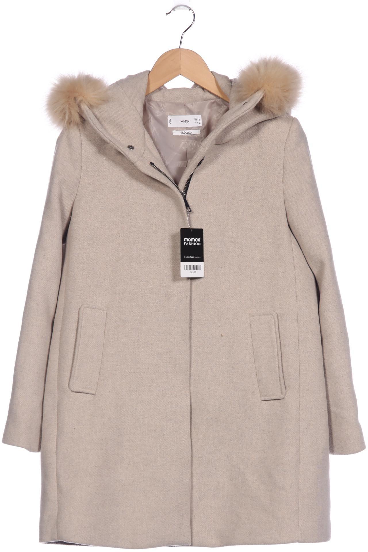 

Mango Damen Mantel, beige, Gr. 36
