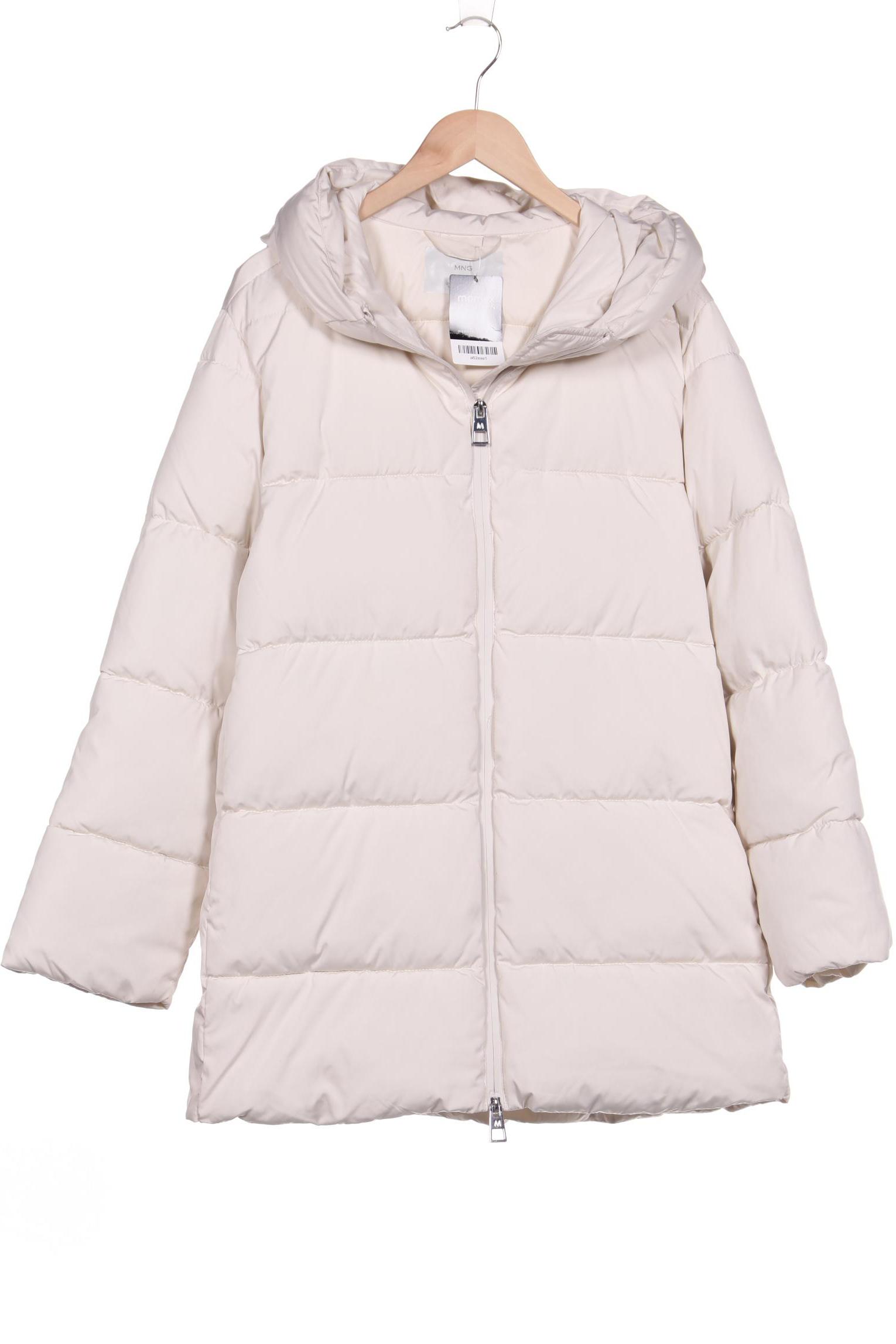 

MANGO Damen Mantel, cremeweiß