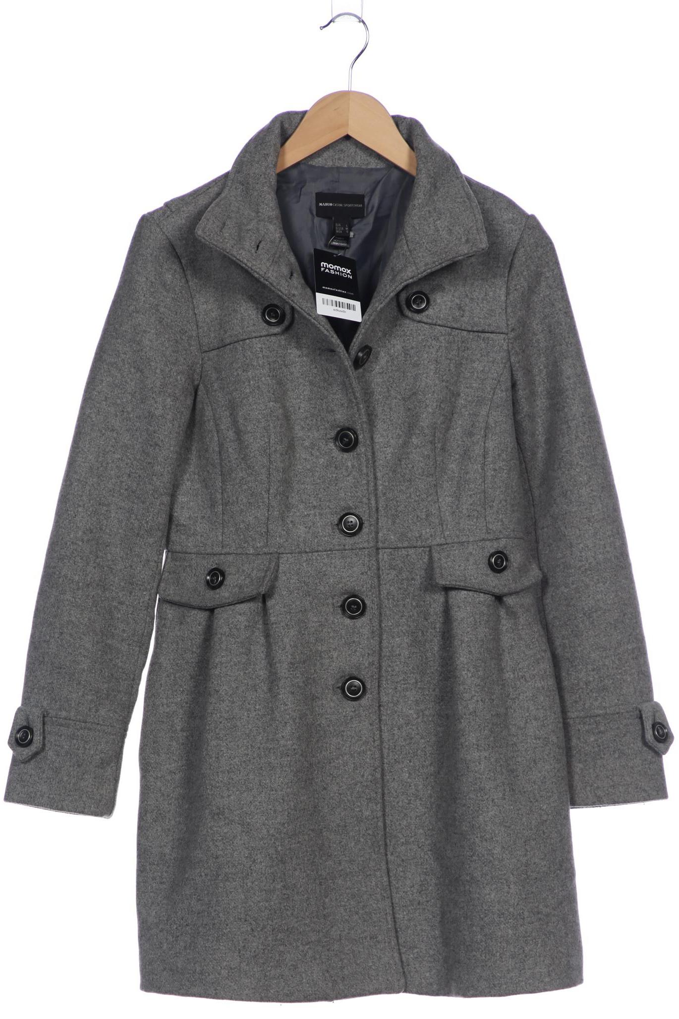 

Mango Damen Mantel, grau, Gr. 42