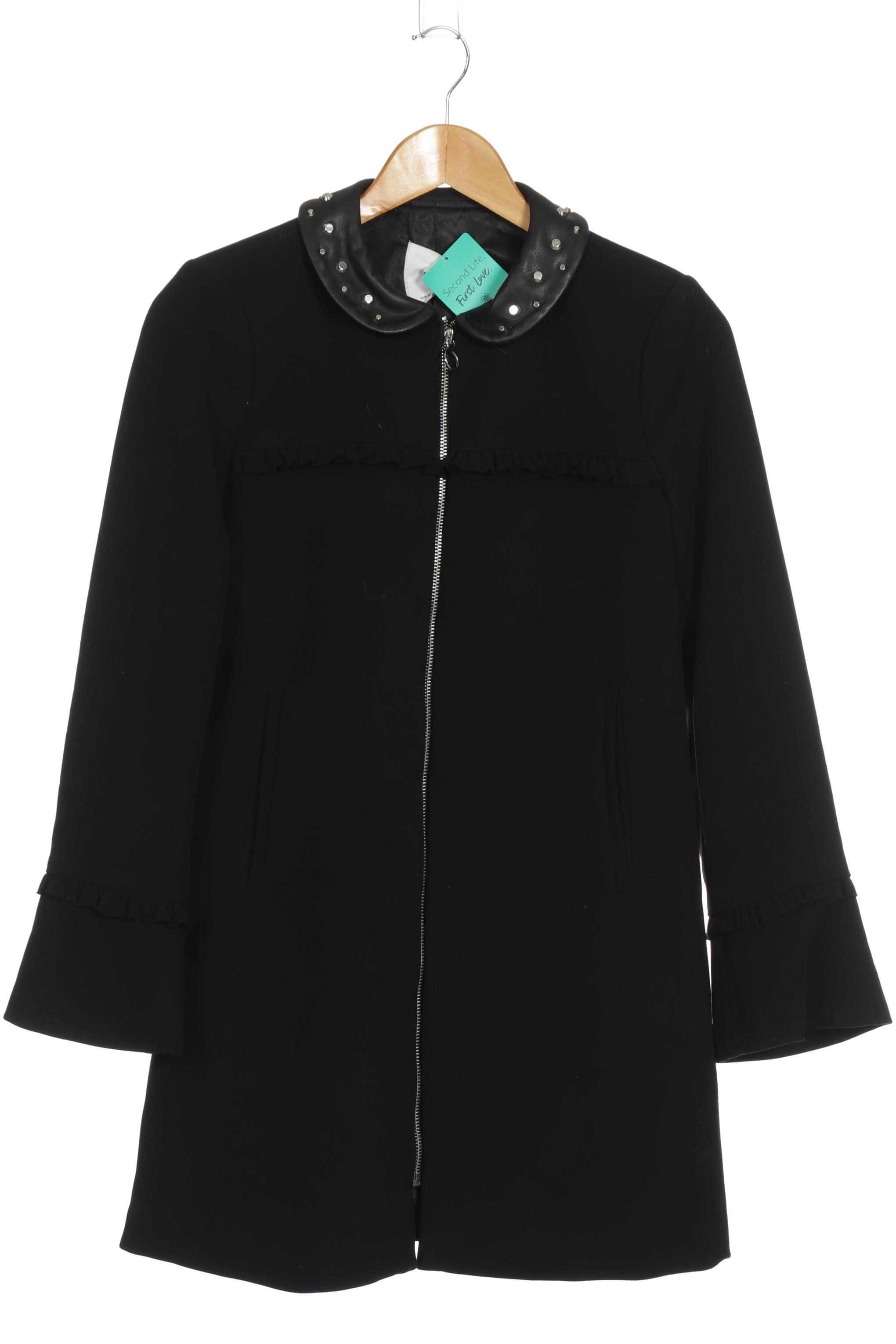 

MANGO Damen Mantel, schwarz