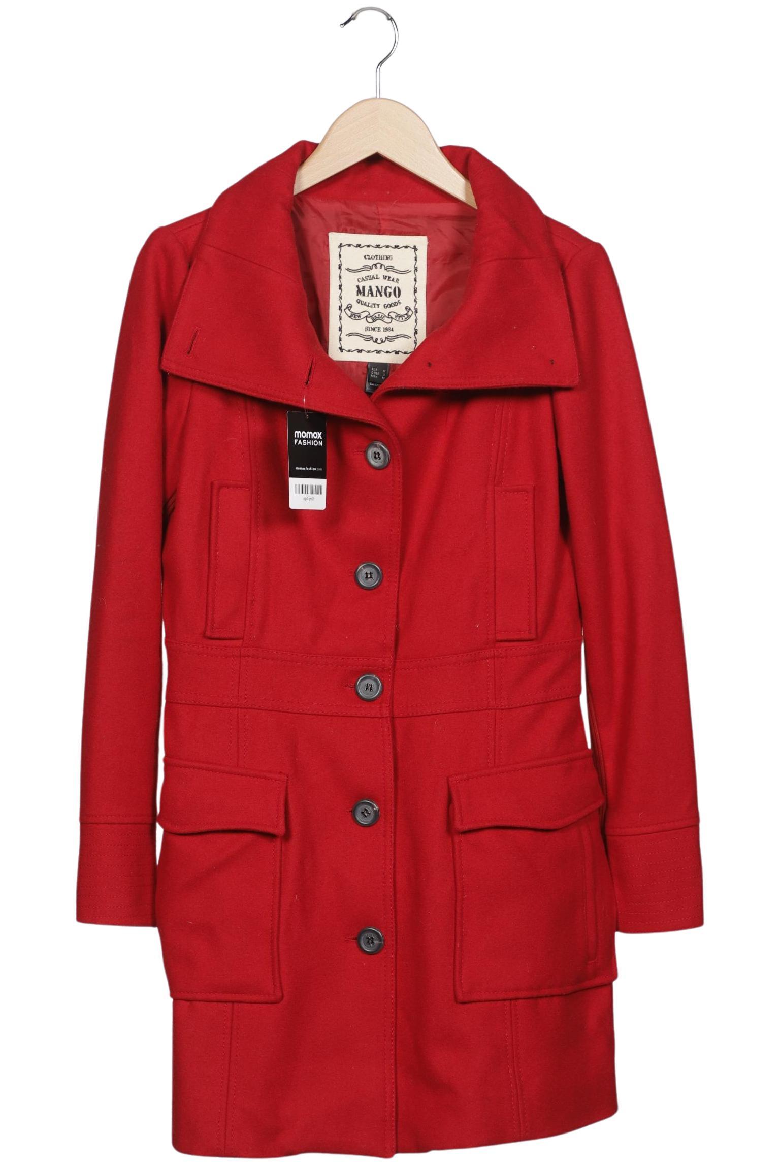 

Mango Damen Mantel, rot, Gr. 38