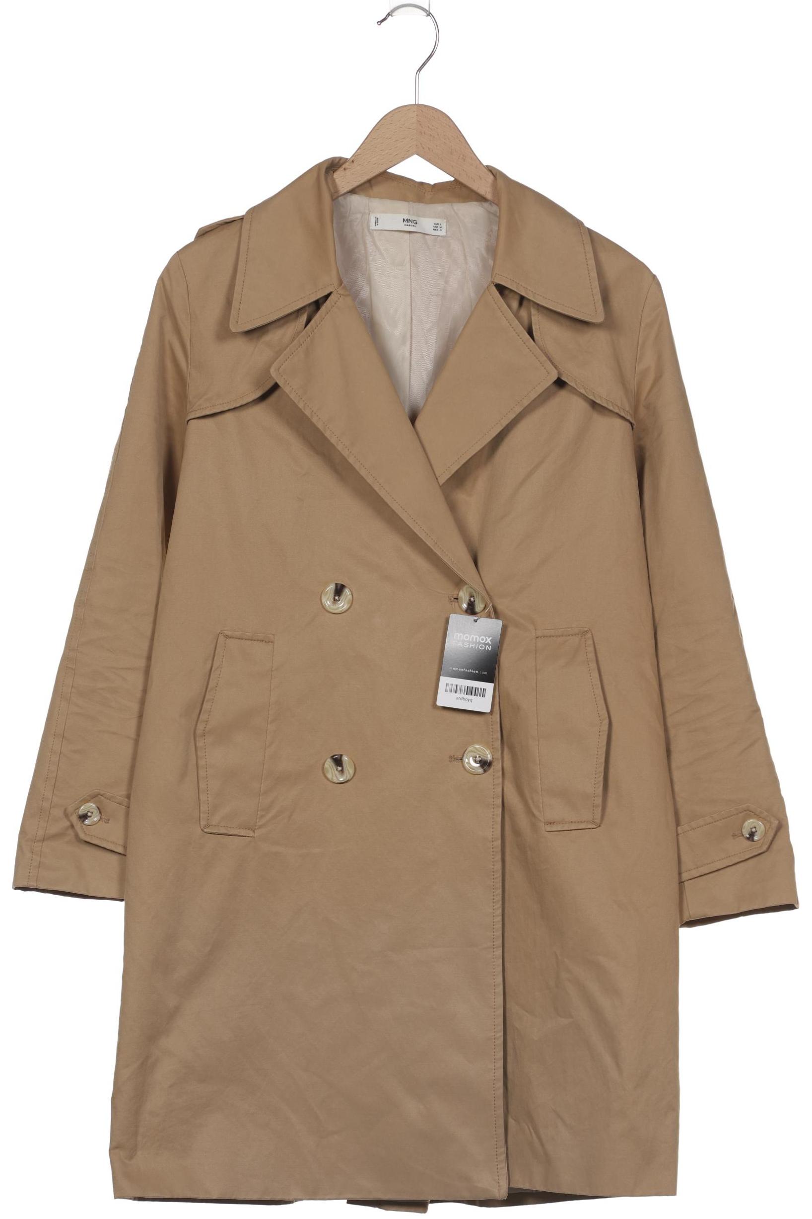 

Mango Damen Mantel, beige, Gr. 42