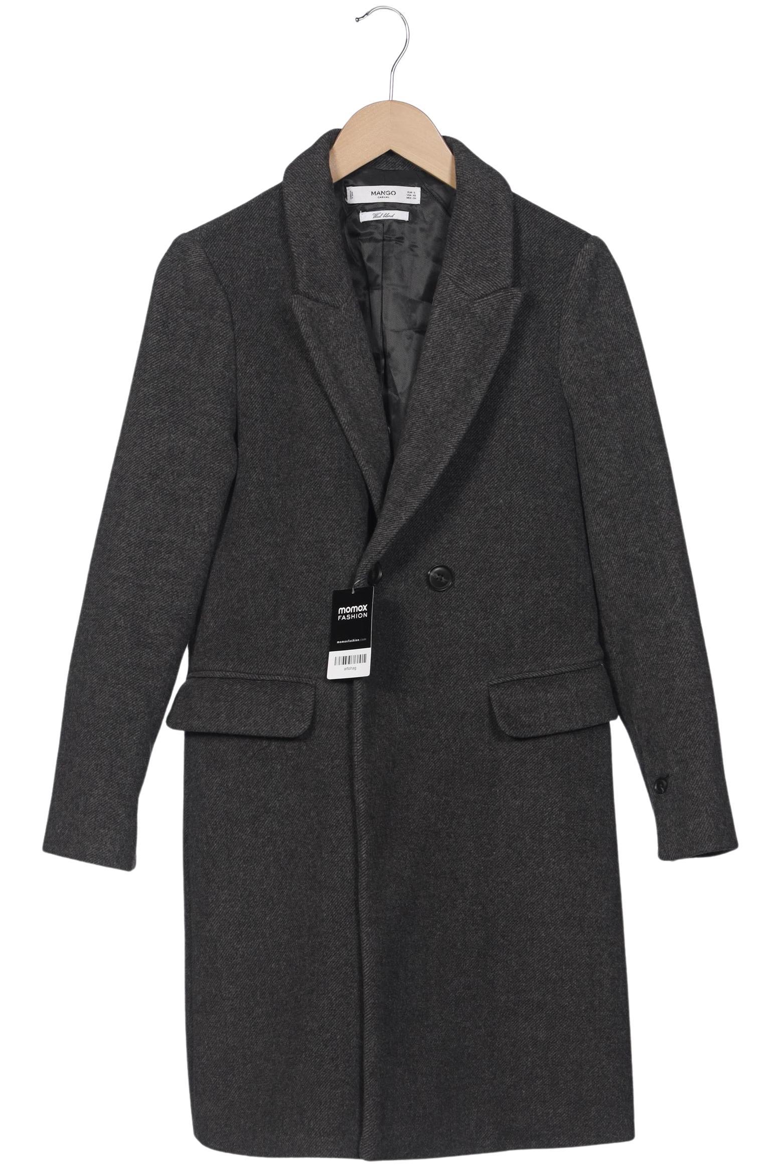 

Mango Damen Mantel, grau, Gr. 36