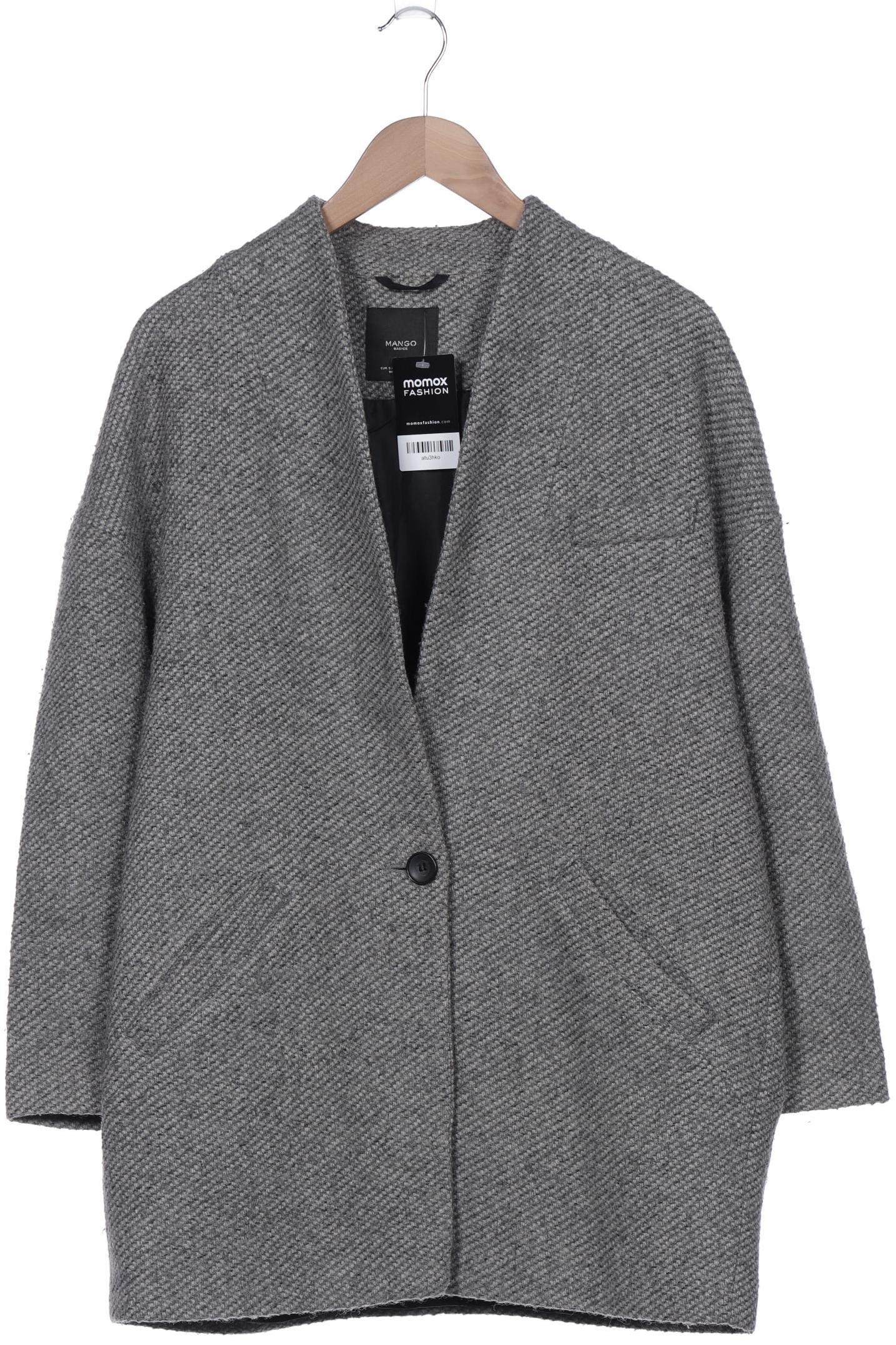 

Mango Damen Mantel, grau, Gr. 36