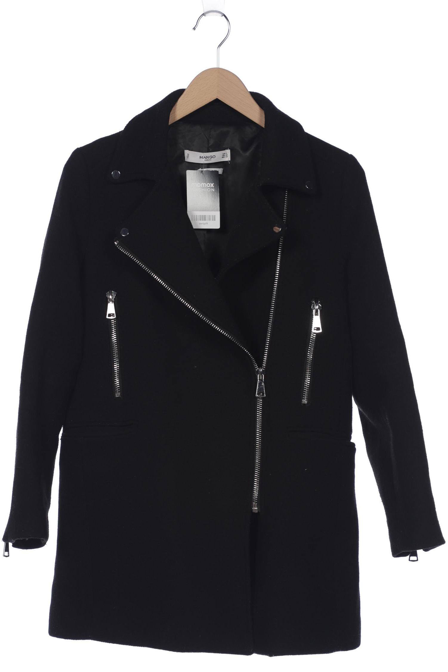 

Mango Damen Mantel, schwarz, Gr. 36
