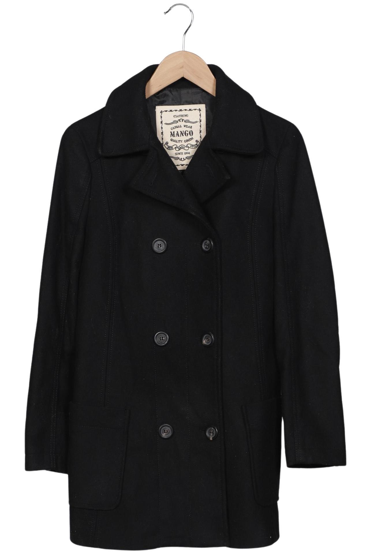 

Mango Damen Mantel, schwarz, Gr. 36
