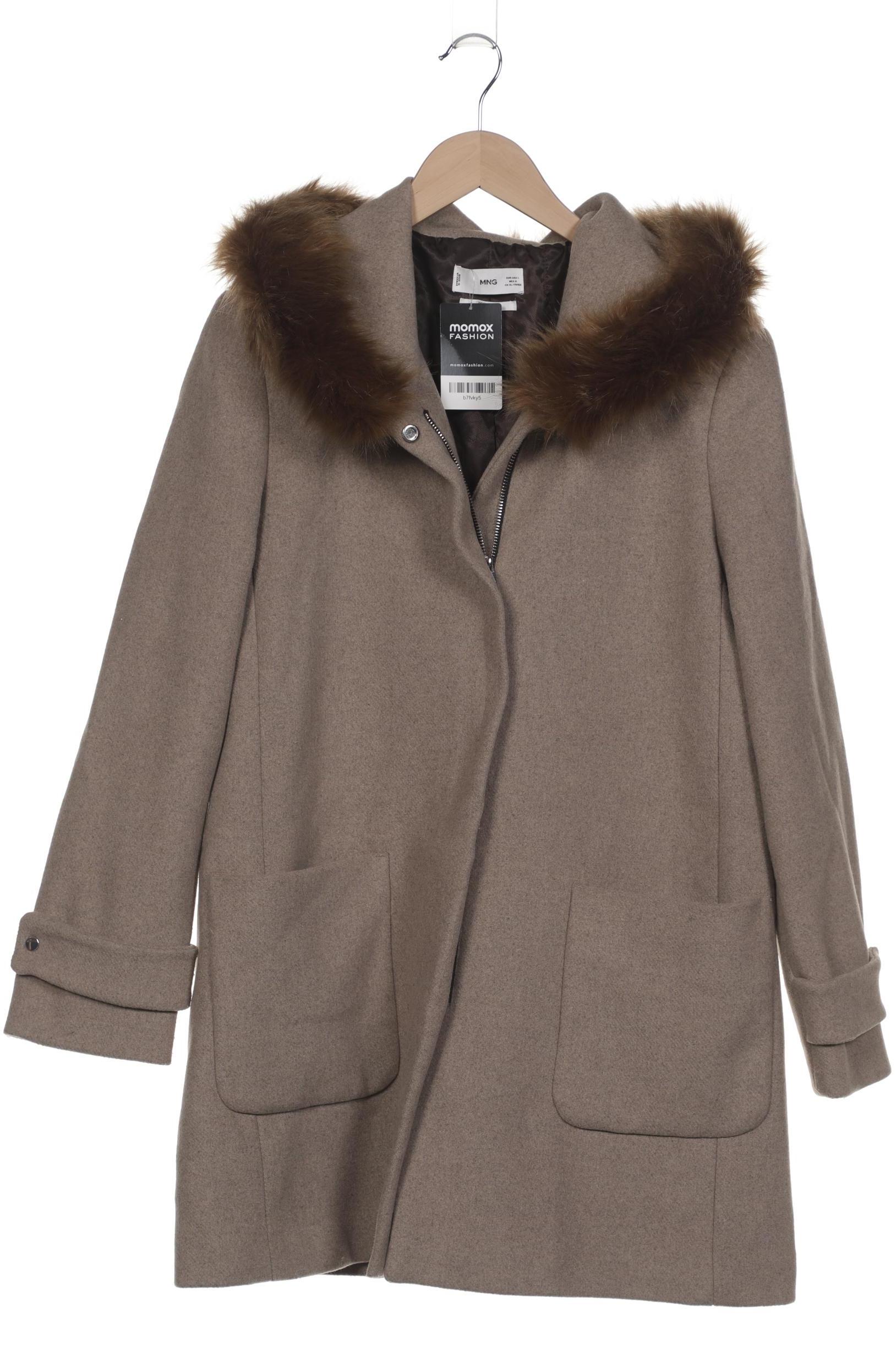 

Mango Damen Mantel, beige, Gr. 42