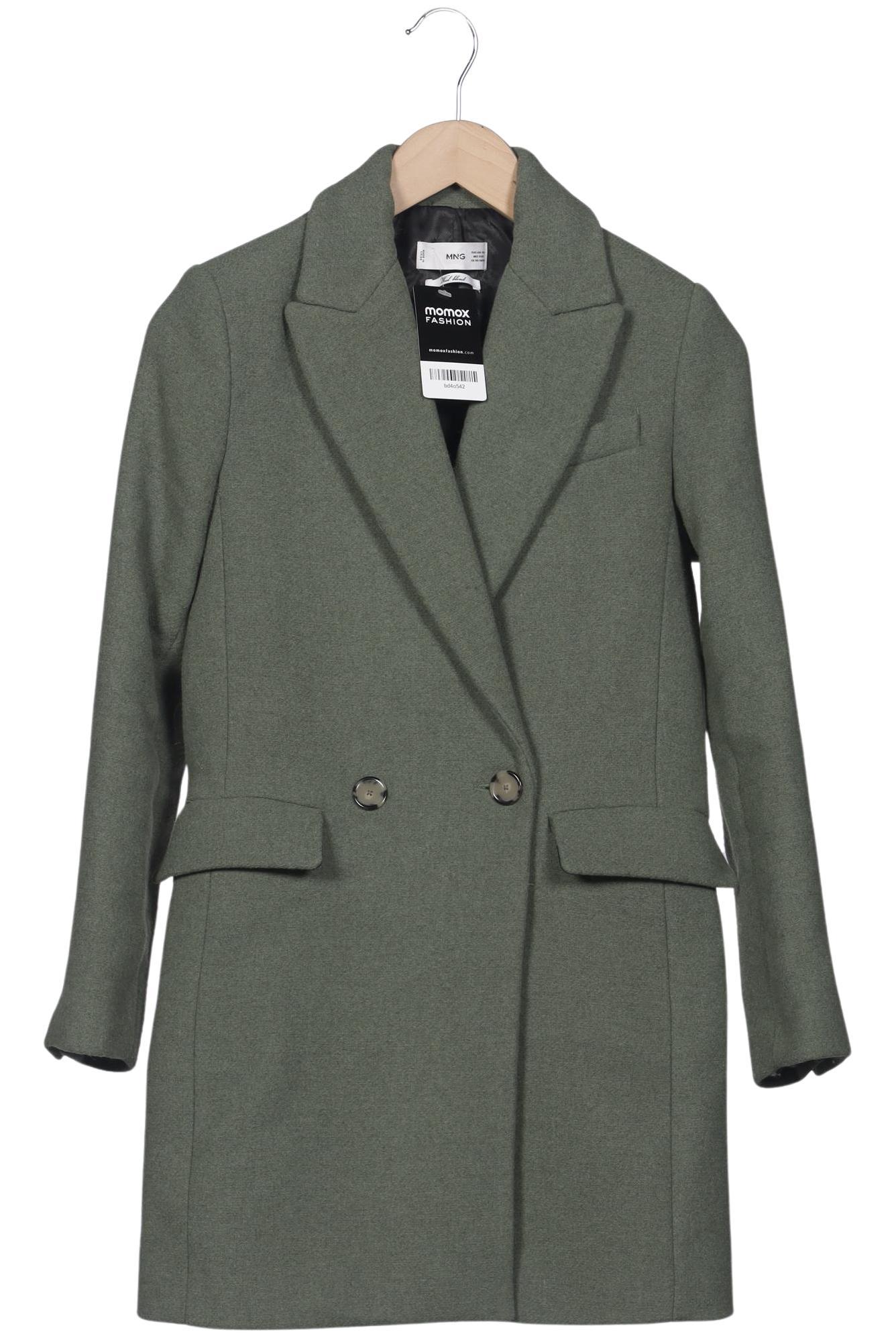 

Mango Damen Mantel, grün, Gr. 32