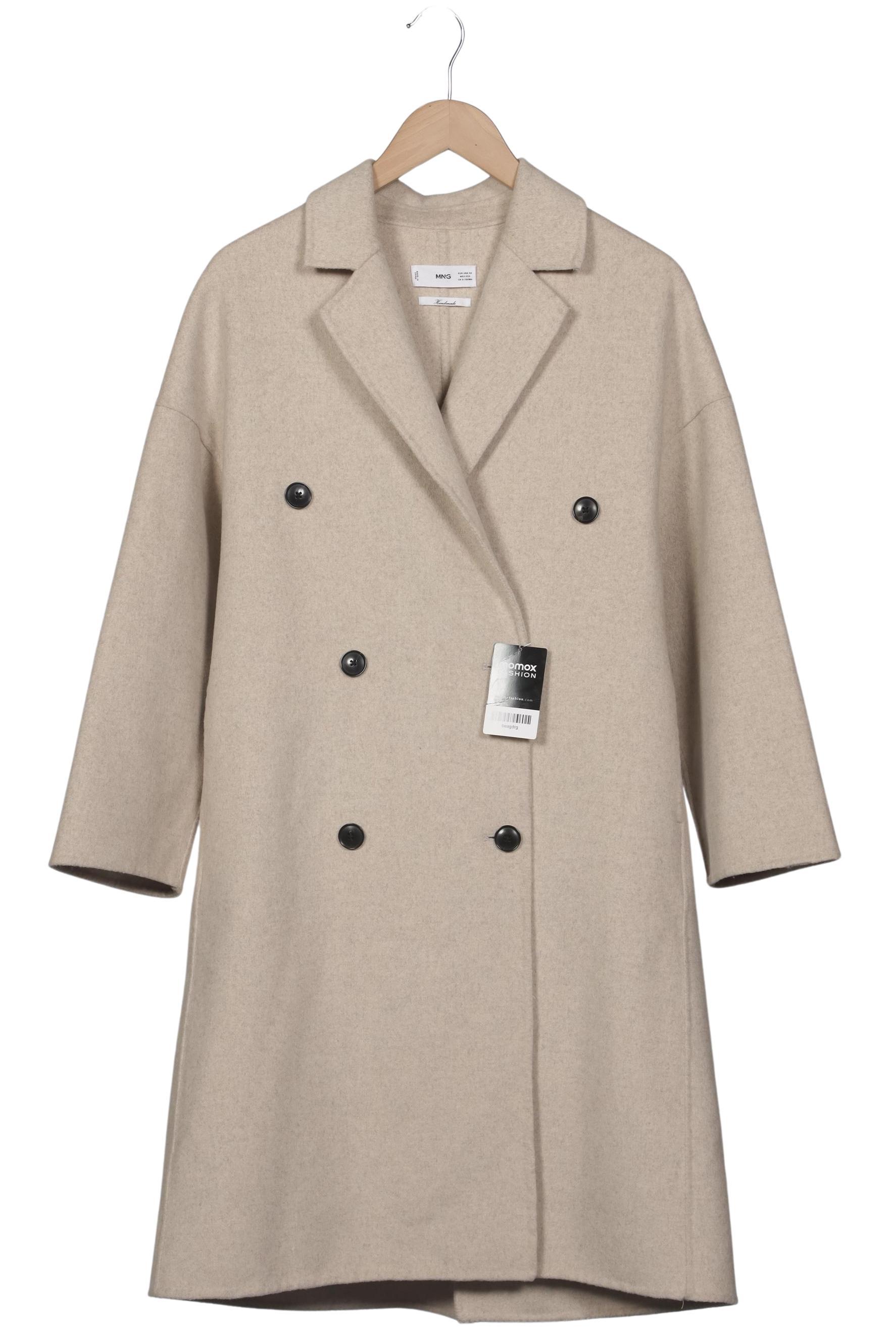 

Mango Damen Mantel, beige, Gr. 34