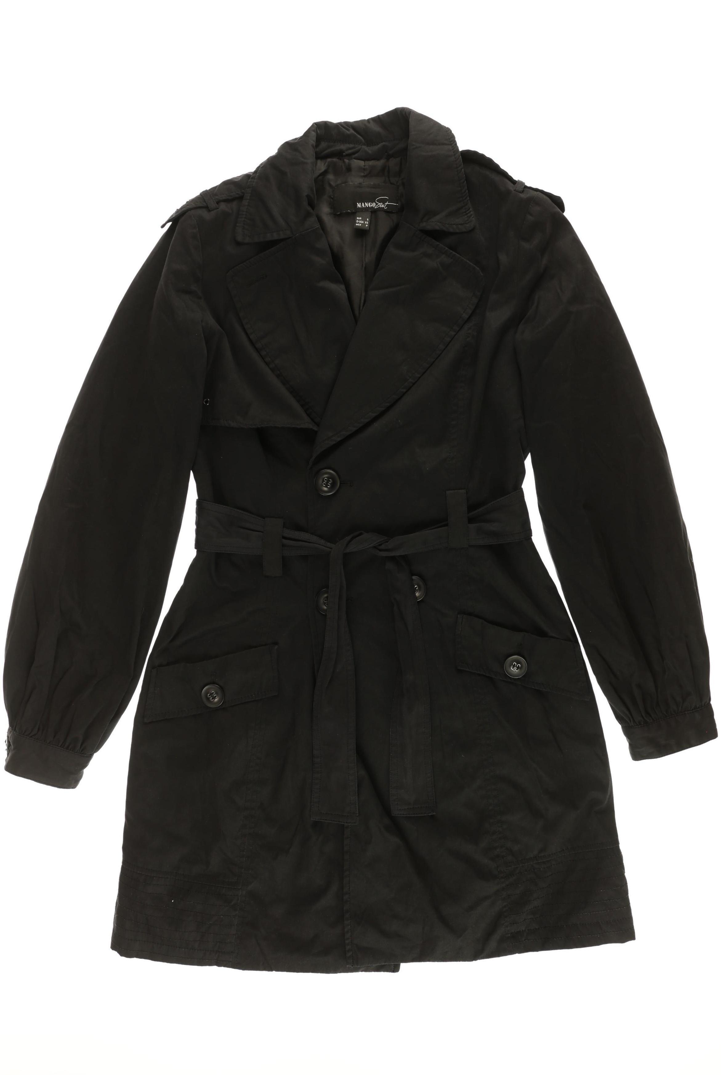 

Mango Damen Mantel, schwarz, Gr. 36