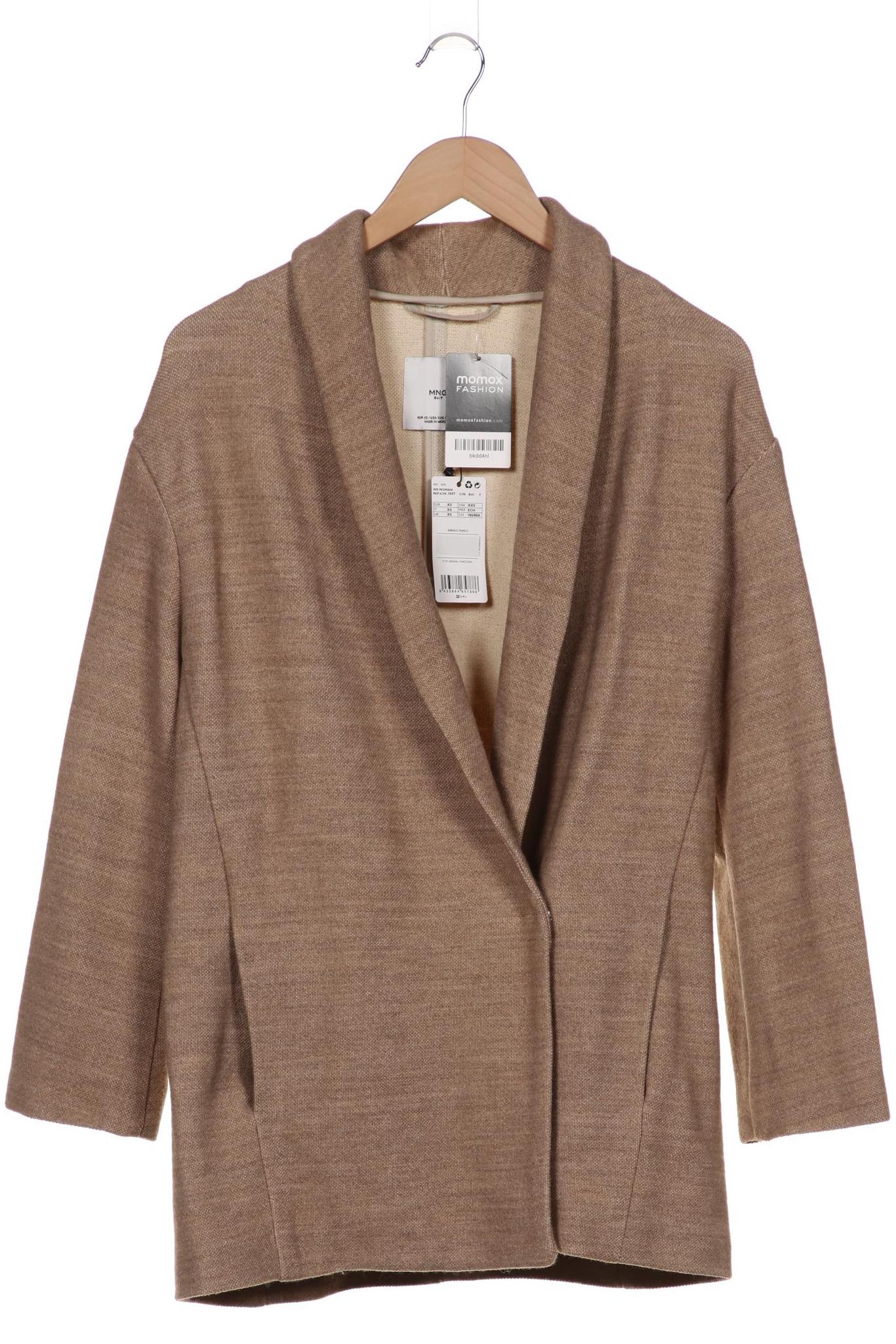 

Mango Damen Mantel, beige, Gr. 34