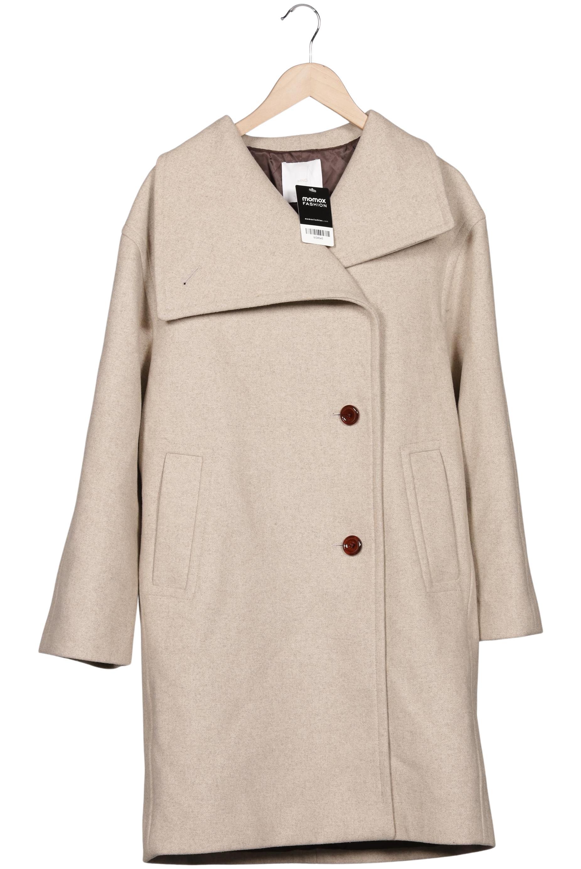 

Mango Damen Mantel, beige, Gr. 38