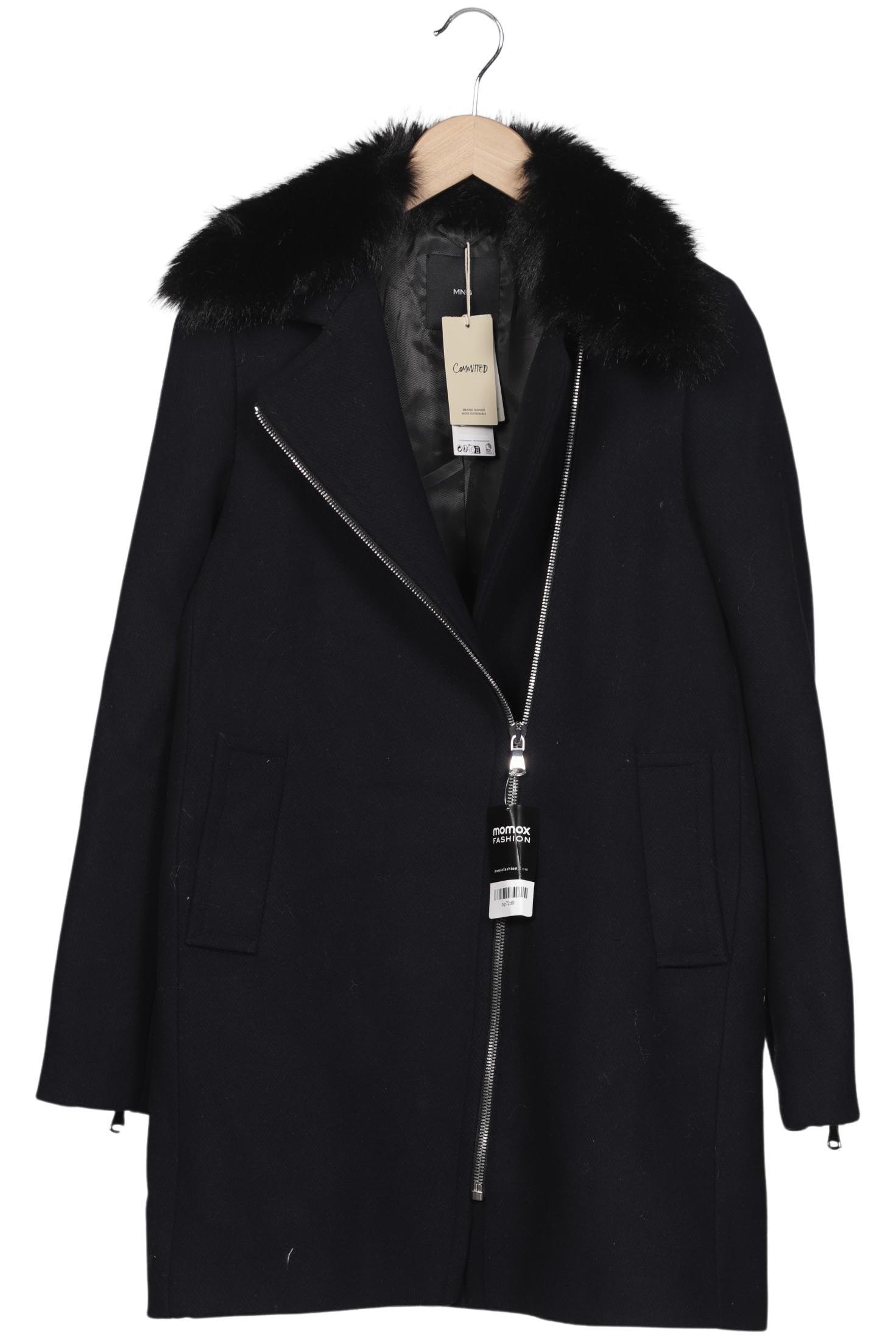 

Mango Damen Mantel, marineblau, Gr. 36