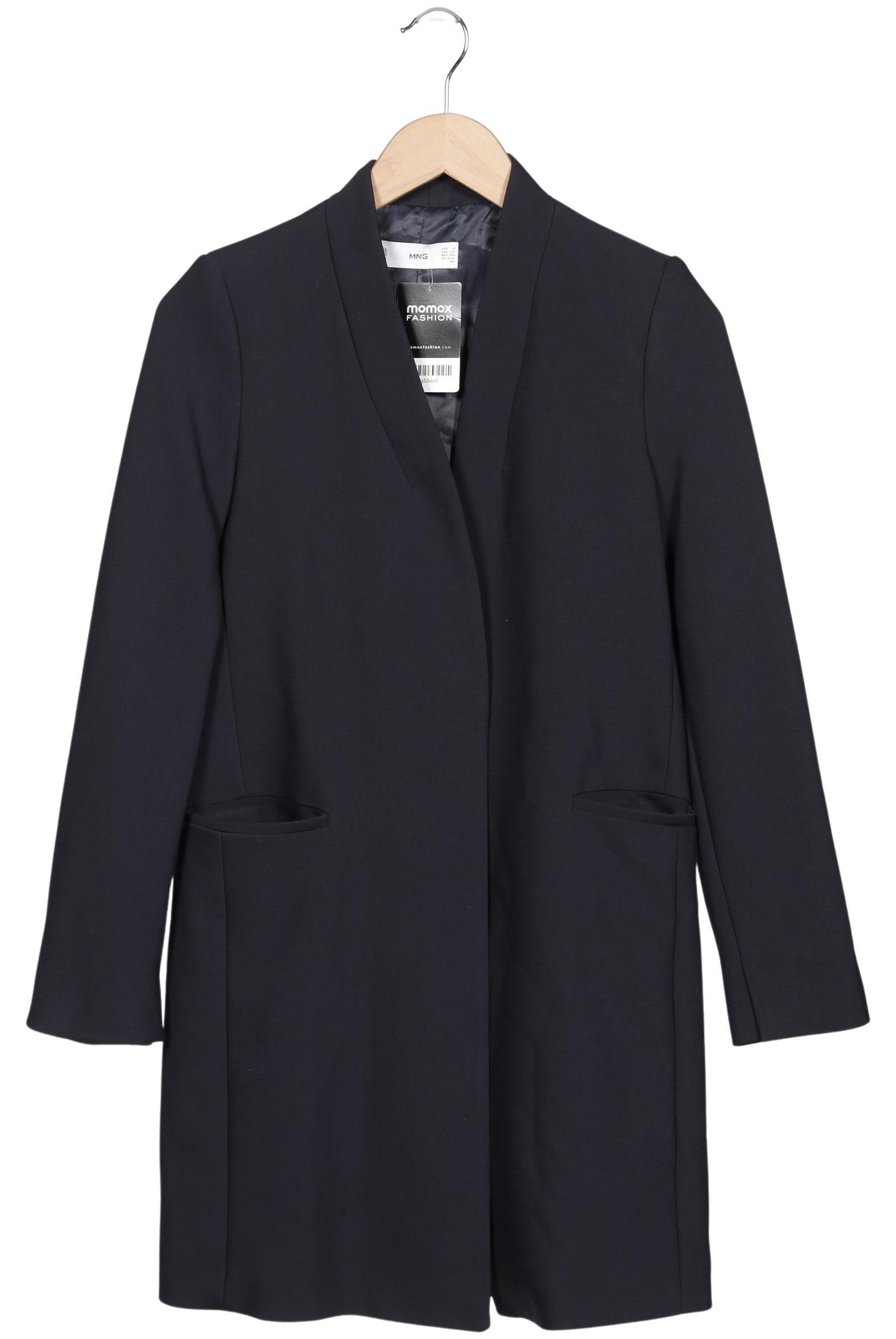 

Mango Damen Mantel, marineblau, Gr. 34