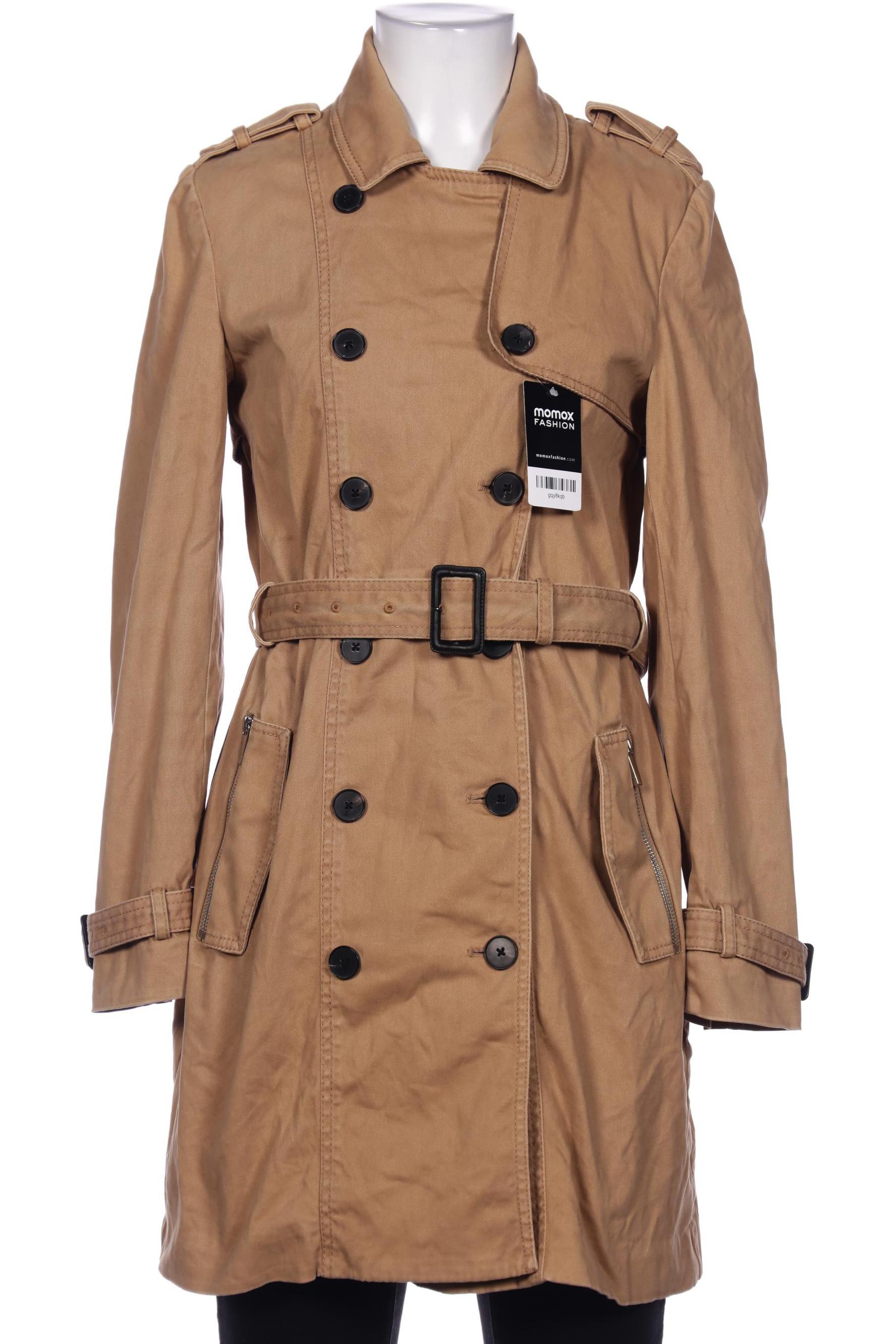 

Mango Damen Mantel, beige, Gr. 36